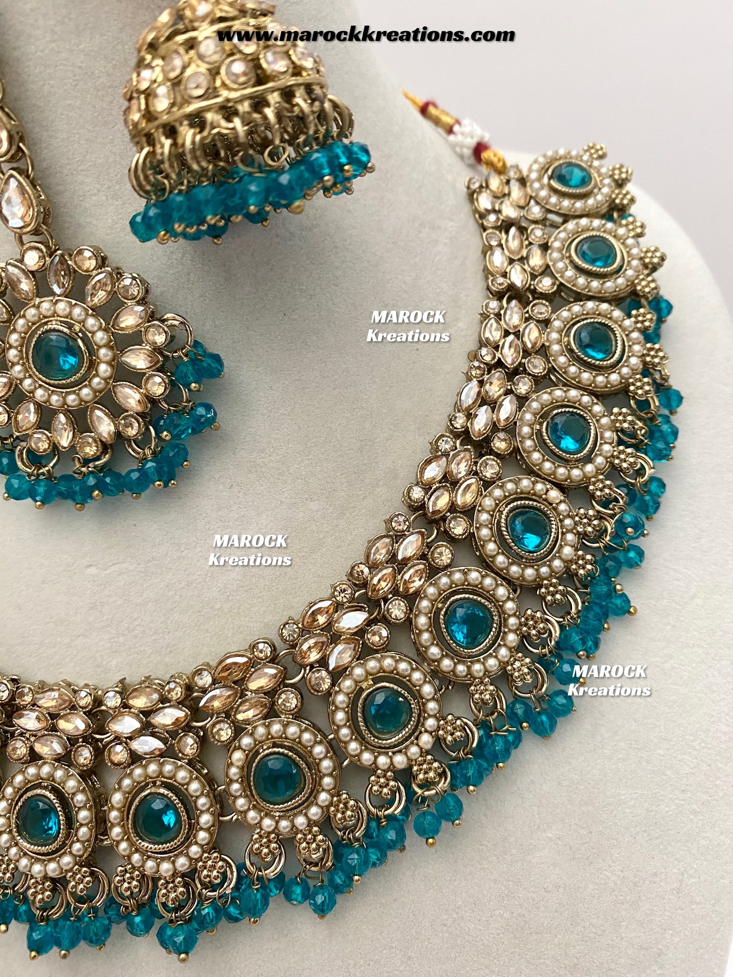 Sameera Polki Necklace set