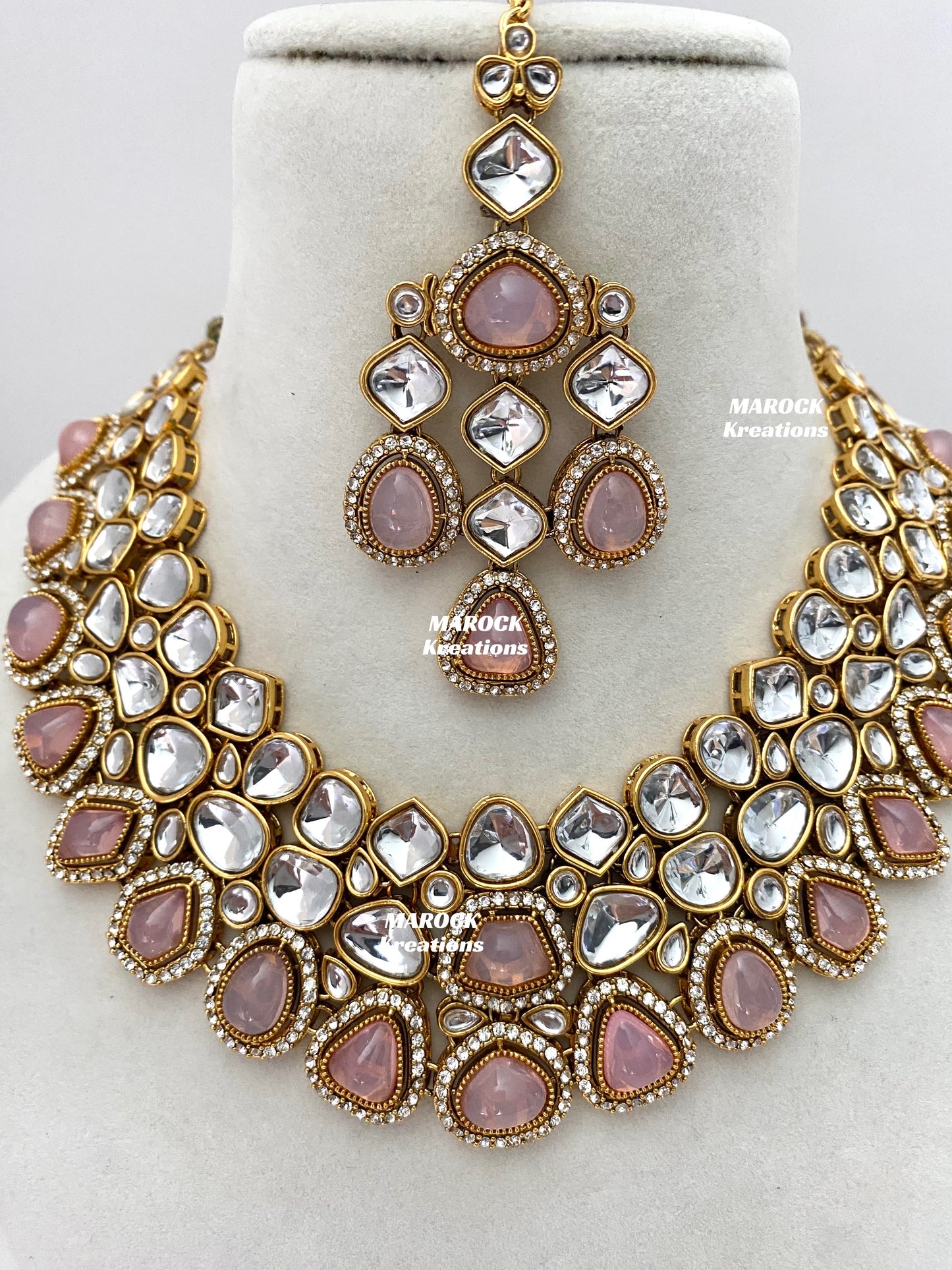 Patriza Sabyasachi inspired Premium Quality Kundan Statement Necklace set