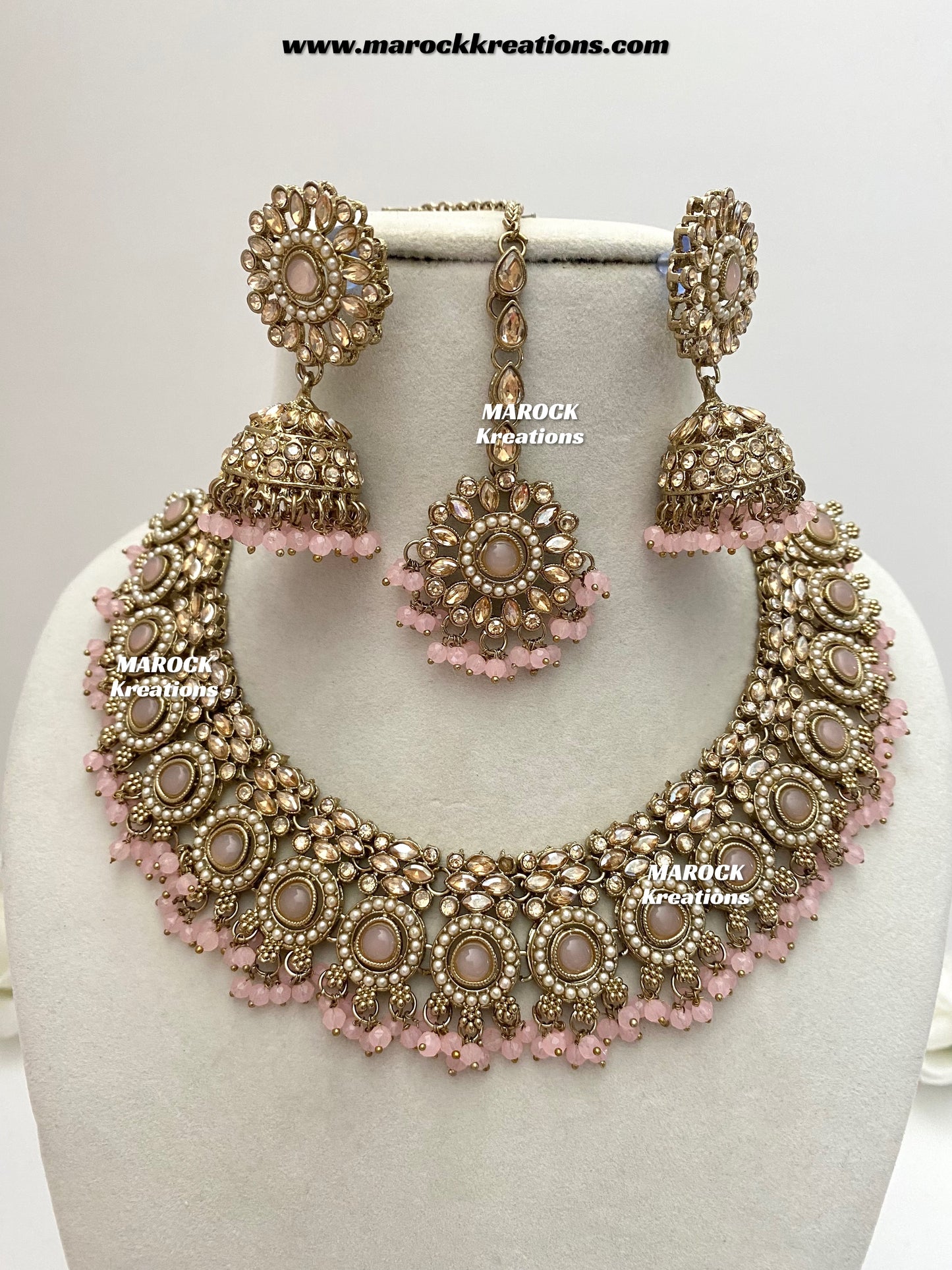 Sameera Polki Necklace set