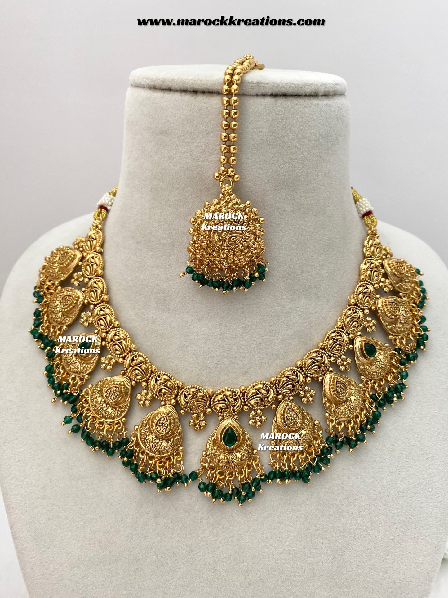 Lipika Premium Quality Gold Plated necklace set