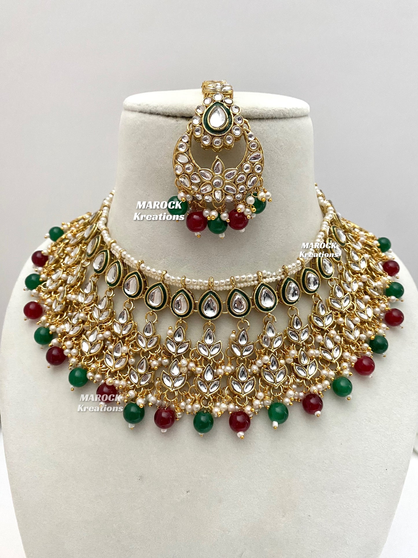 Sofia Kundan Necklace Set