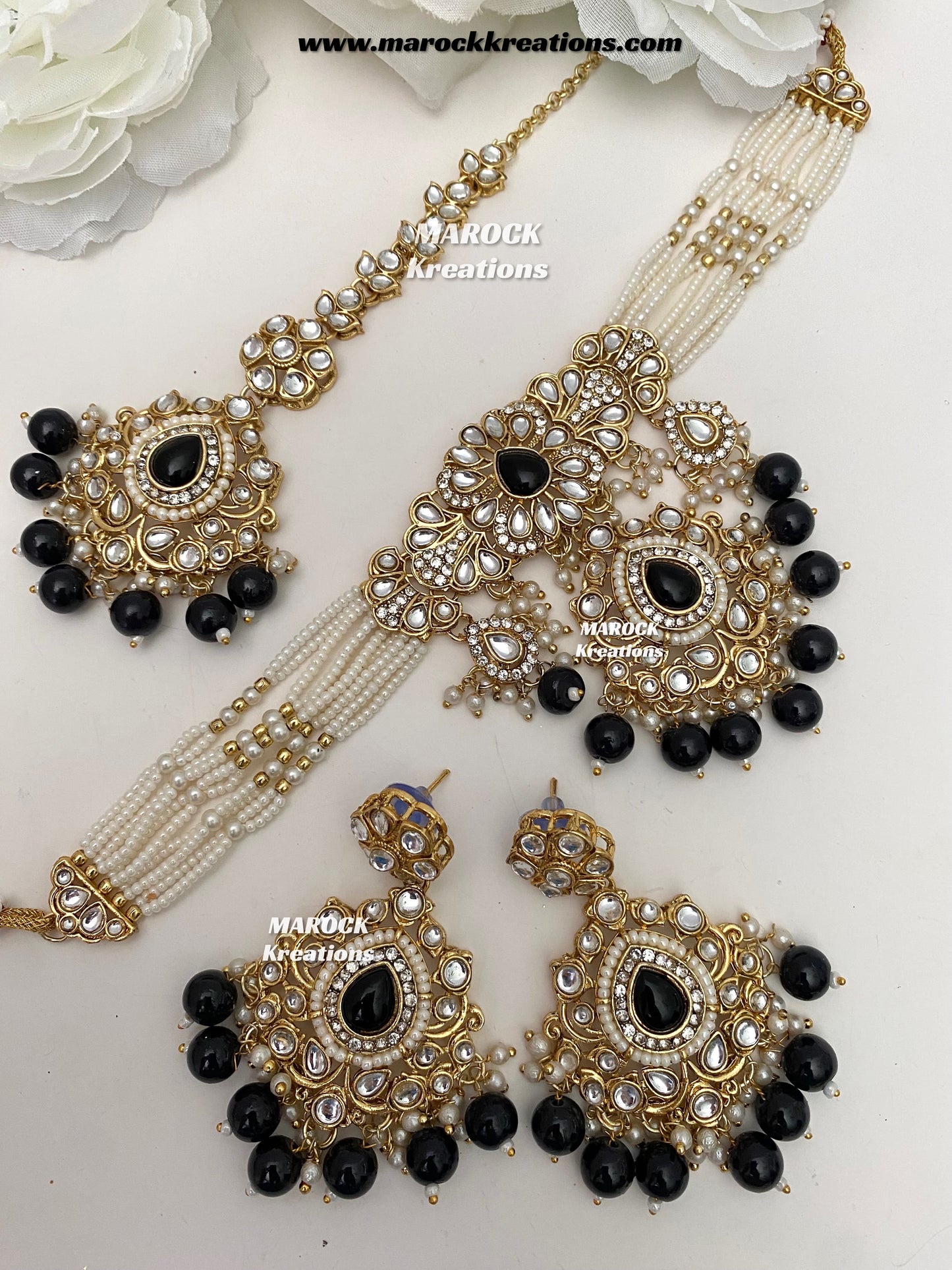 Kundan choker set