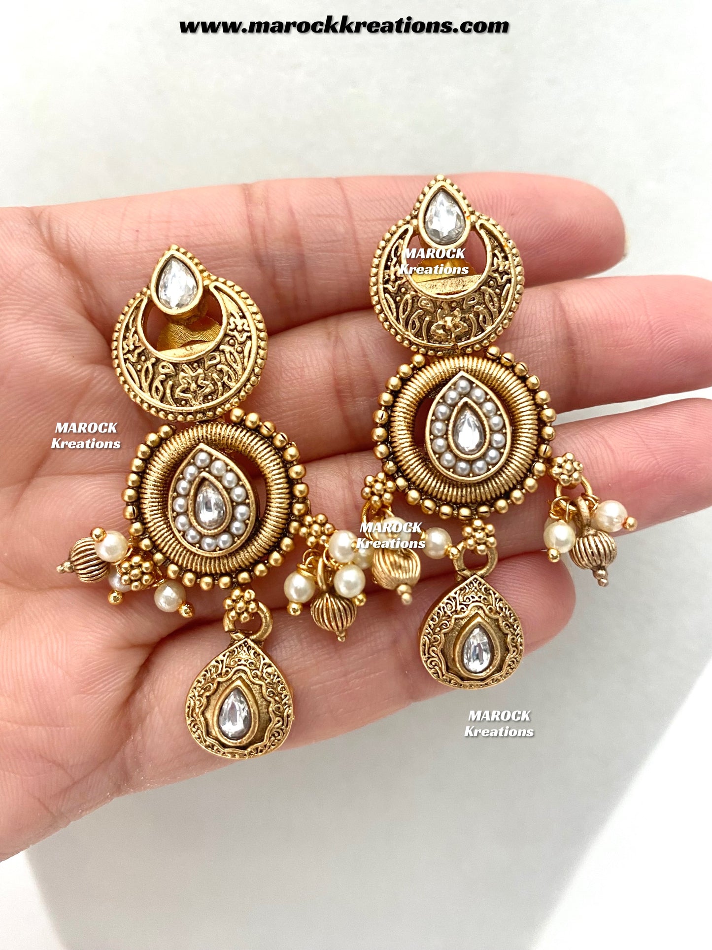 Swapna Gold Plated Necklace set