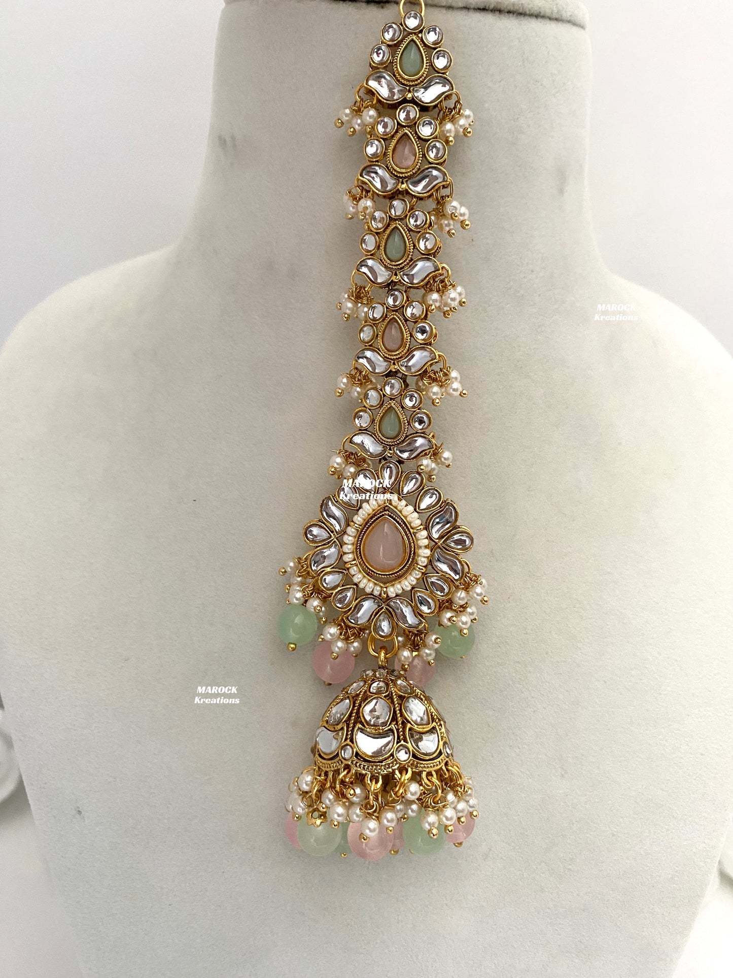 Bhavika Premium Quality Kundan choker/Necklace set