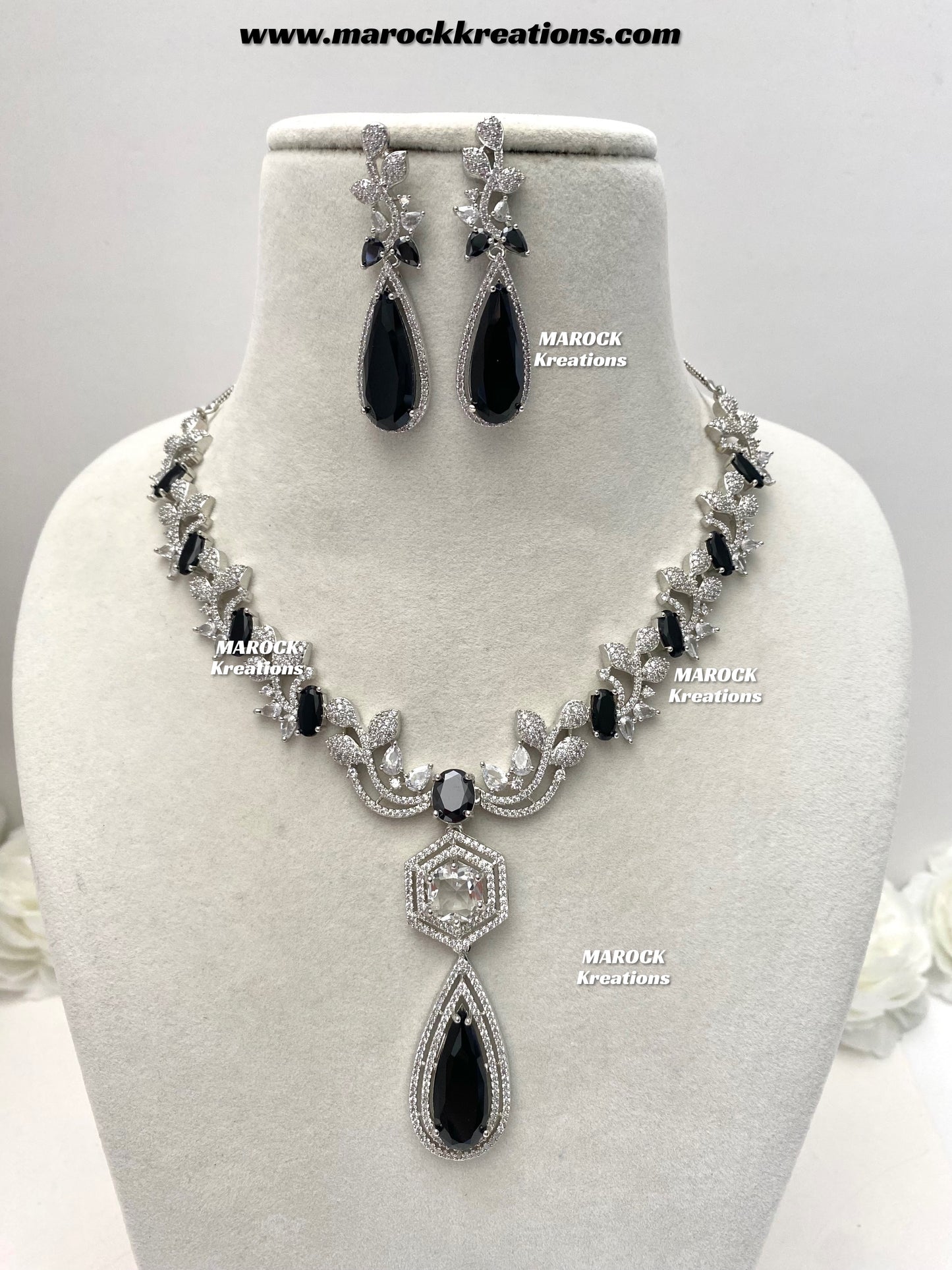 American Diamond Necklace set