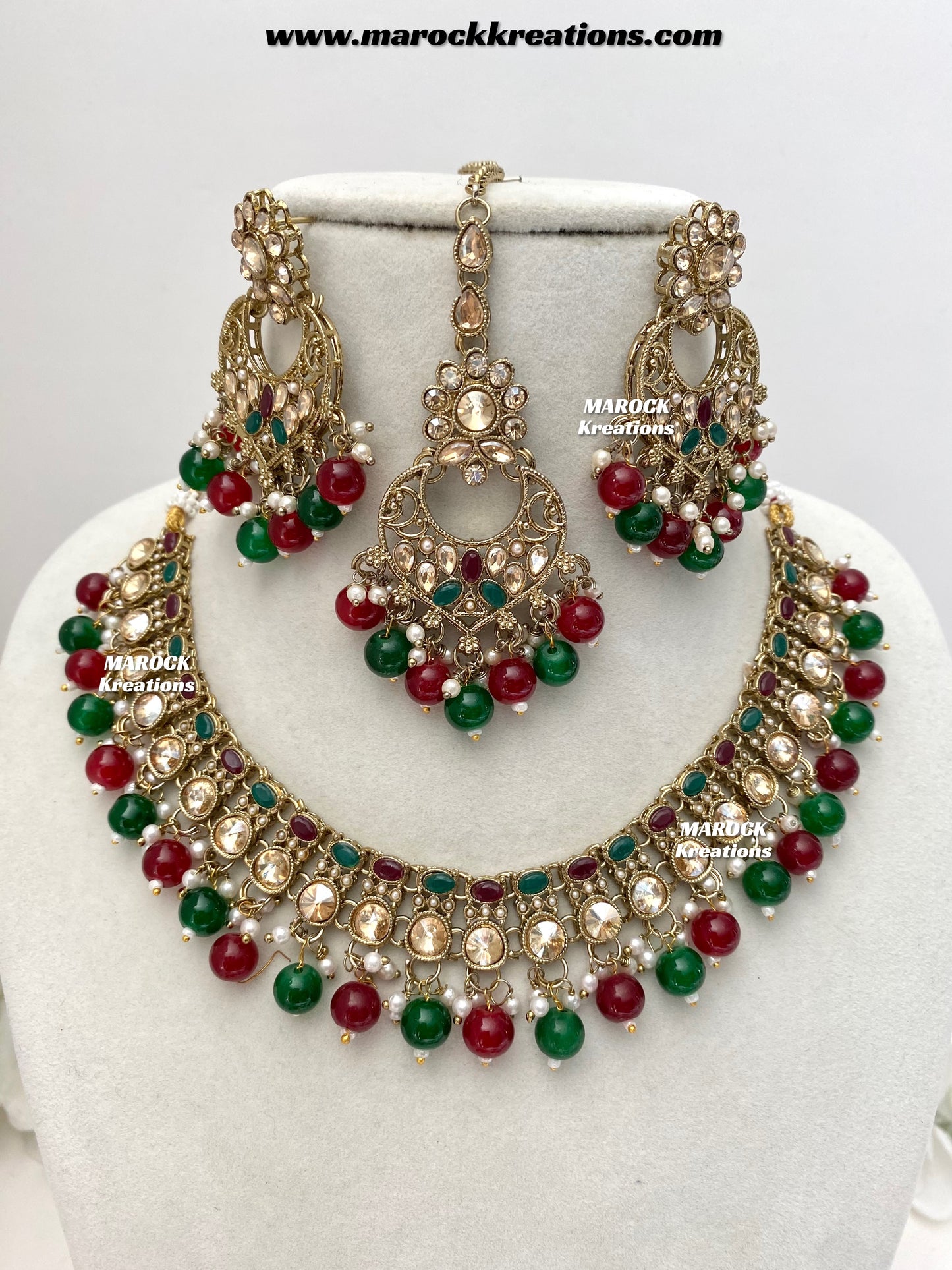 Shefa Polki Necklace set