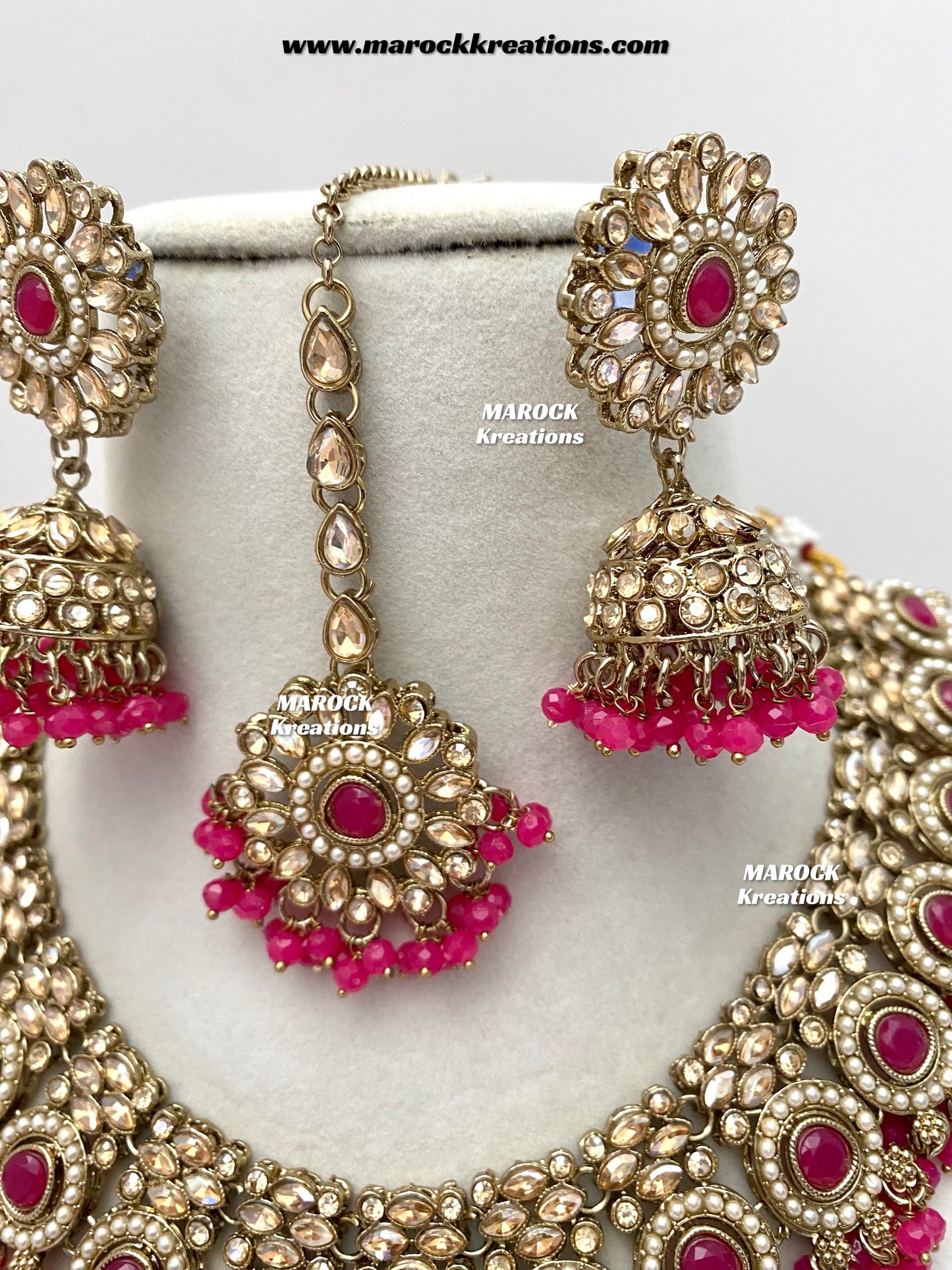 Sameera Polki Necklace set