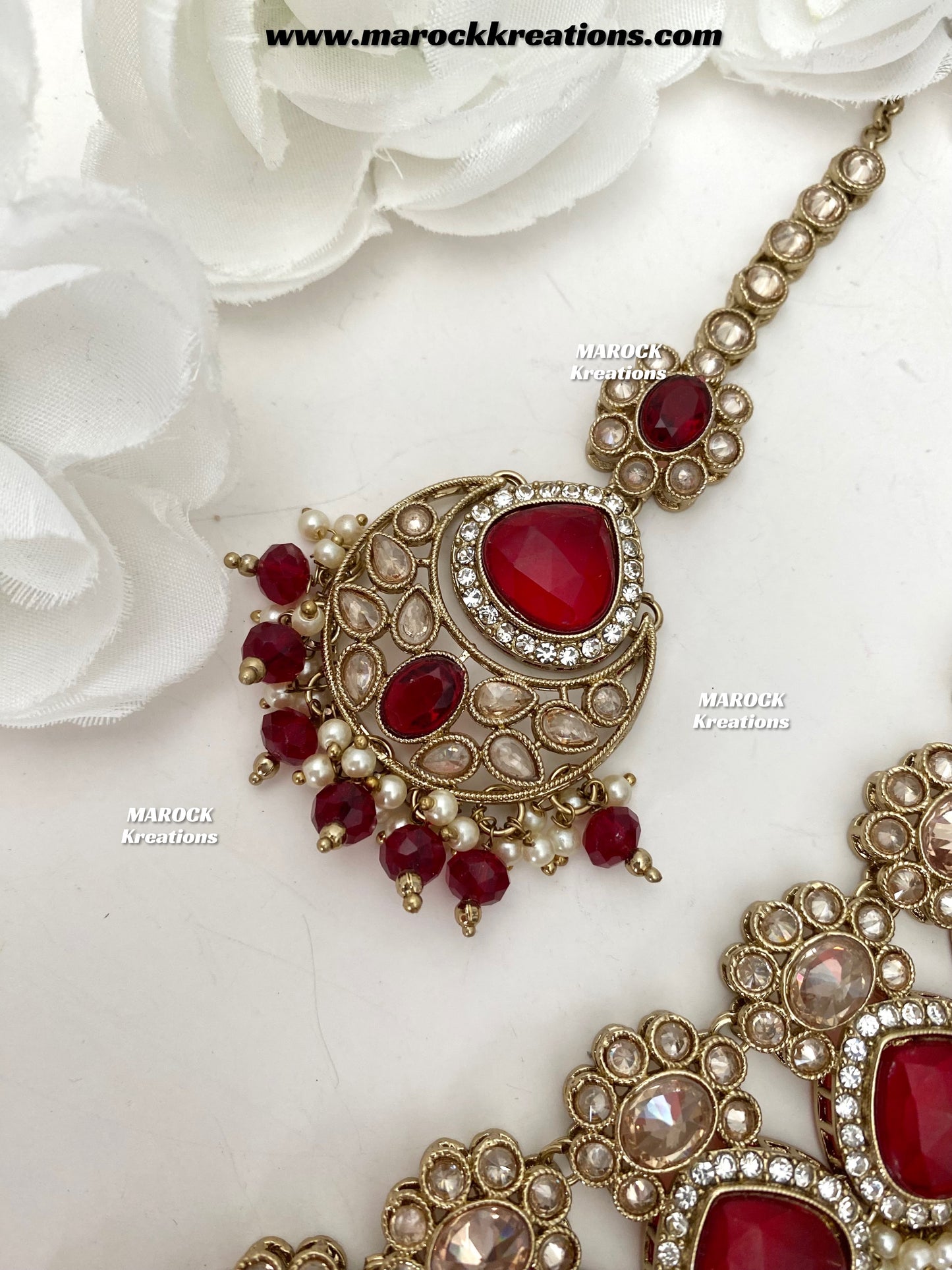 Kinjal Premium Quality Polki and Monalisa Statement Choker set
