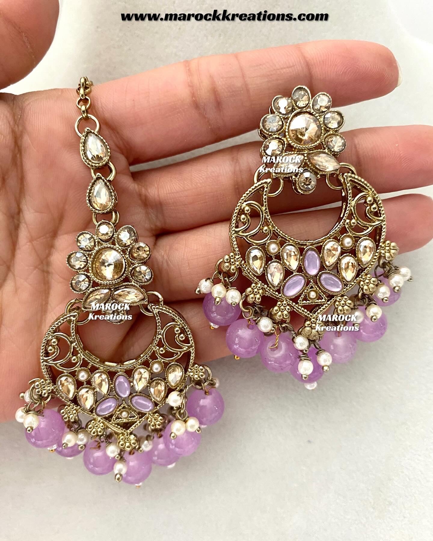 Shefa Polki Necklace set