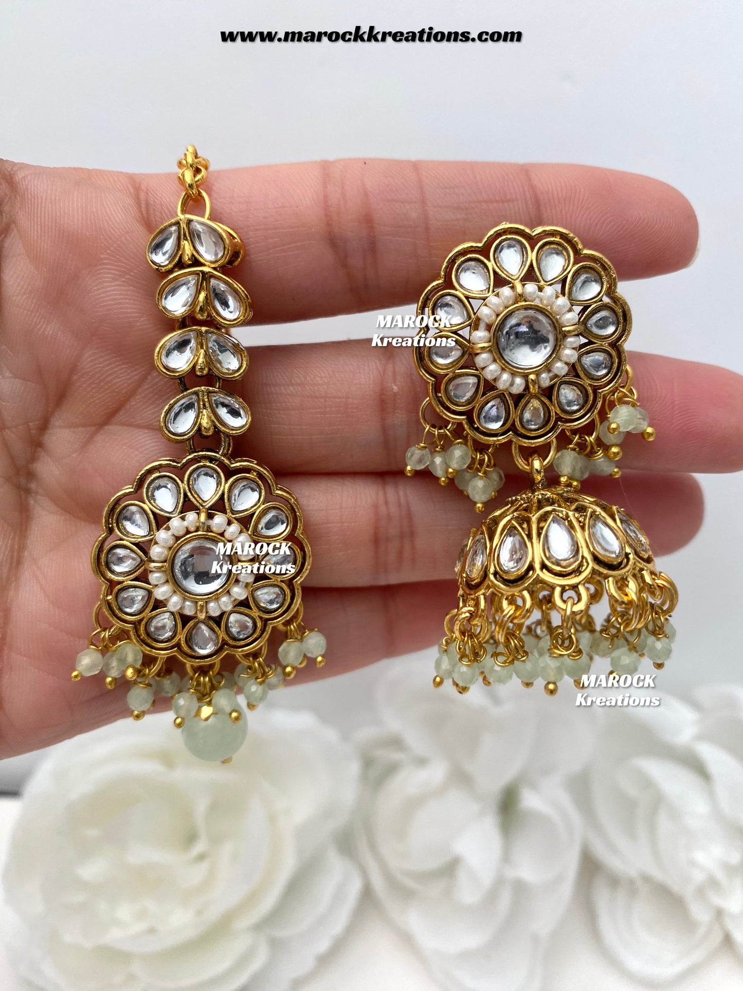 Ginni Premium Quality Kundan choker set