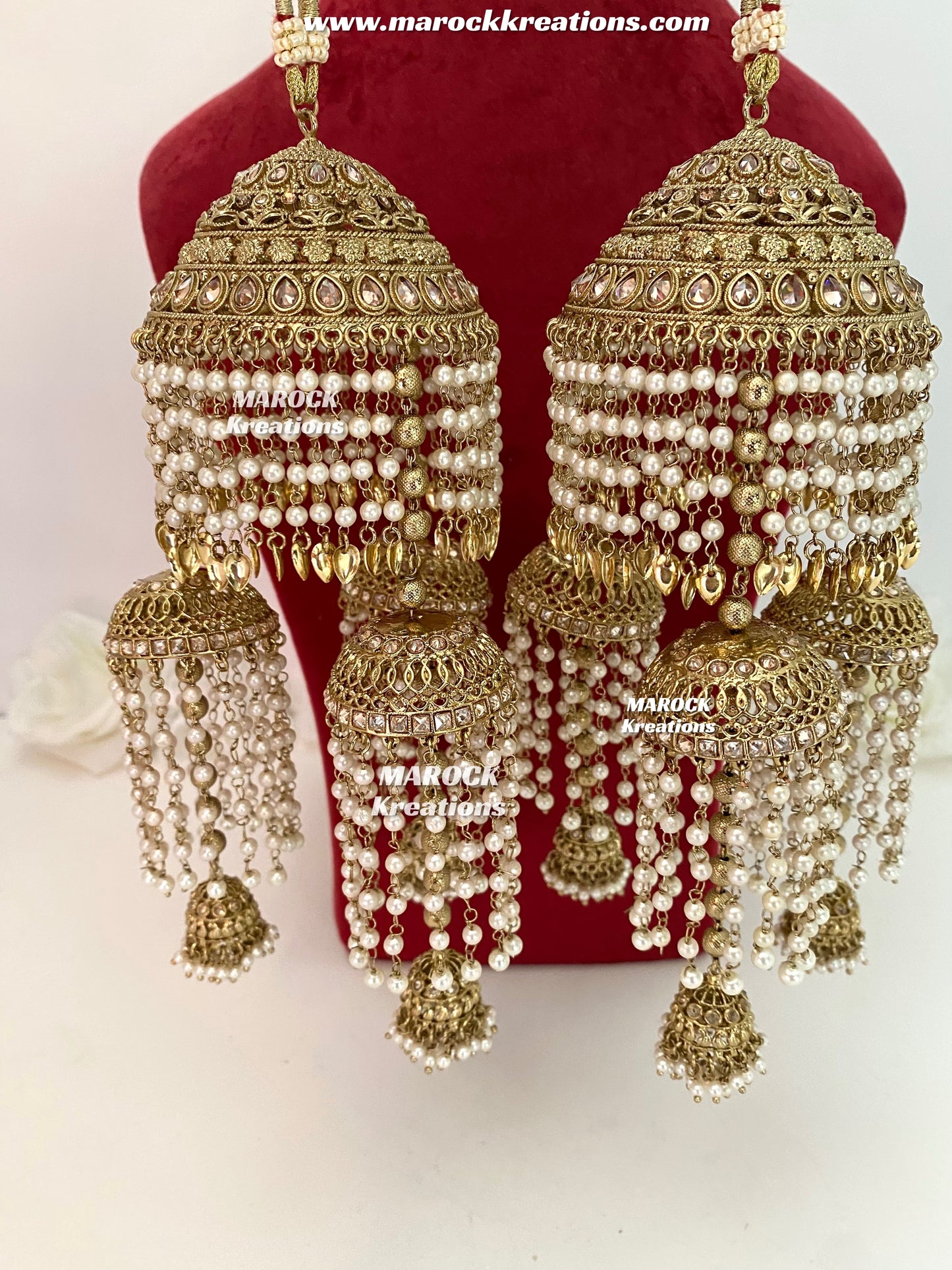 Premium Quality Polki Bridal Kaleere