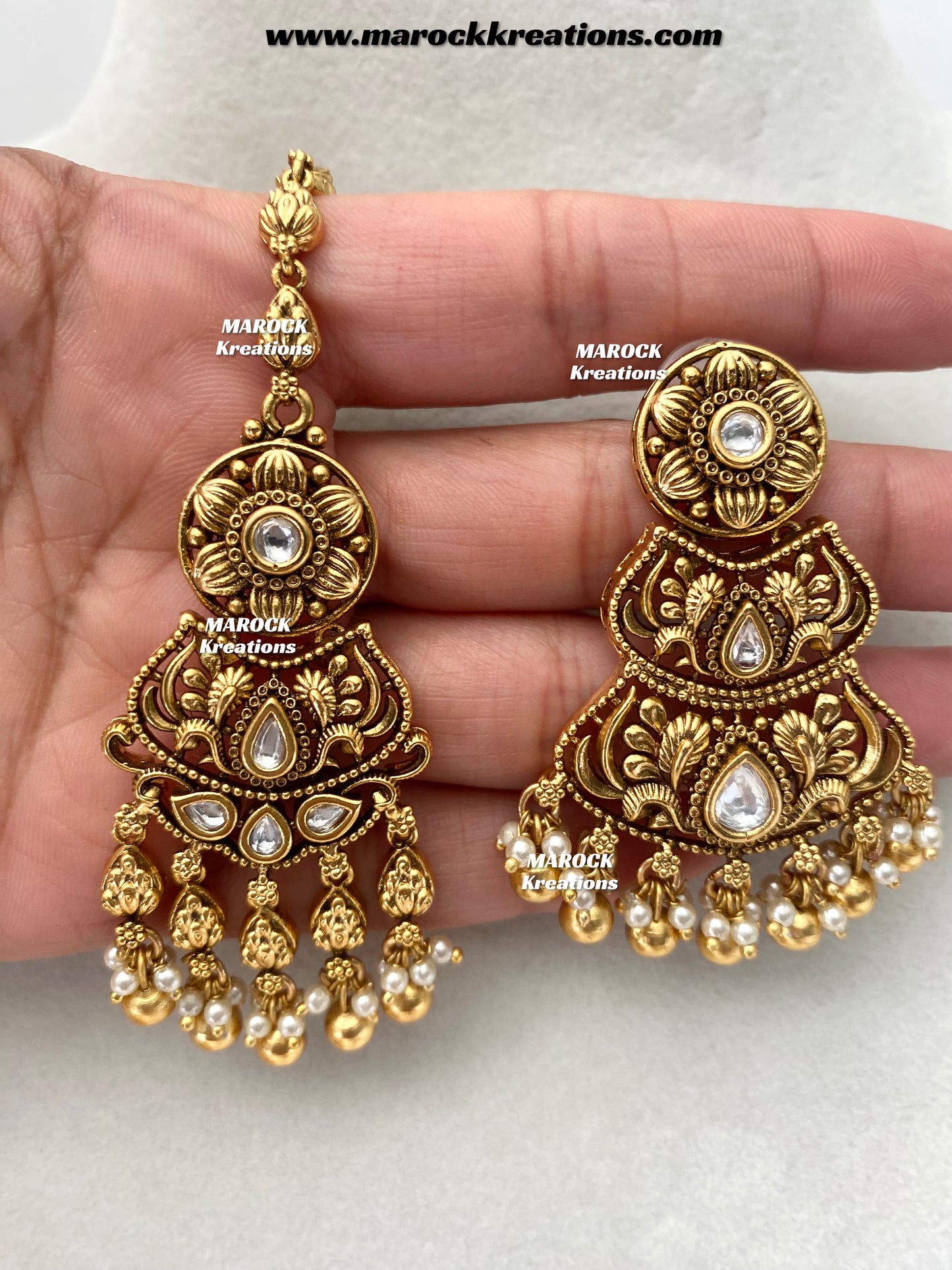 Shannon Premium Quality Gold Plated Bridal set
