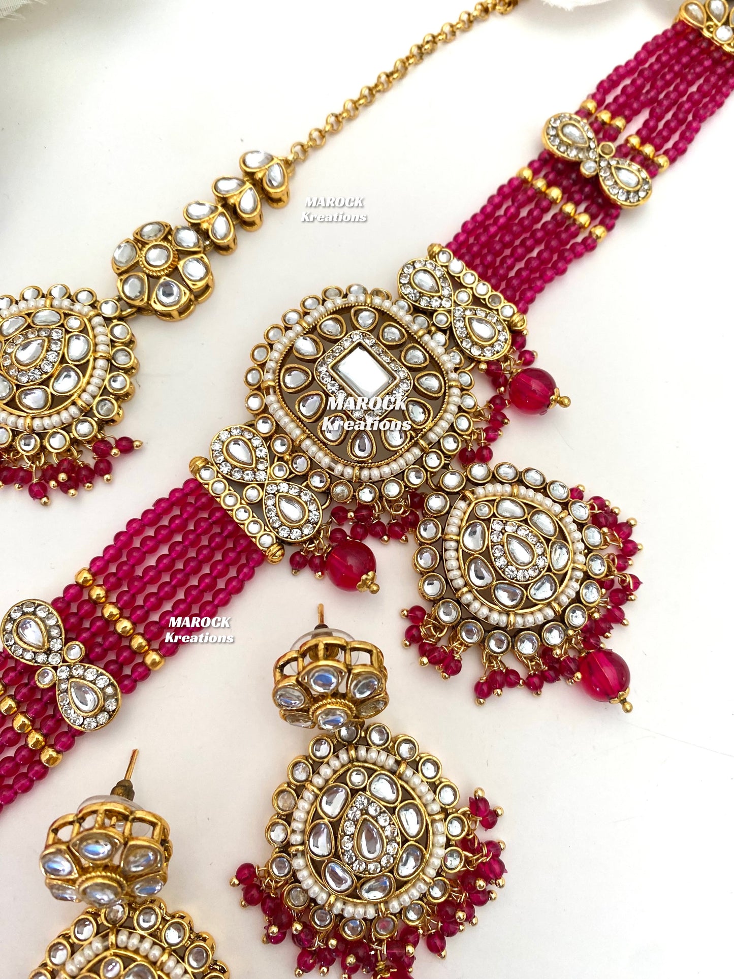 Simona Premium Quality Kundan Choker set