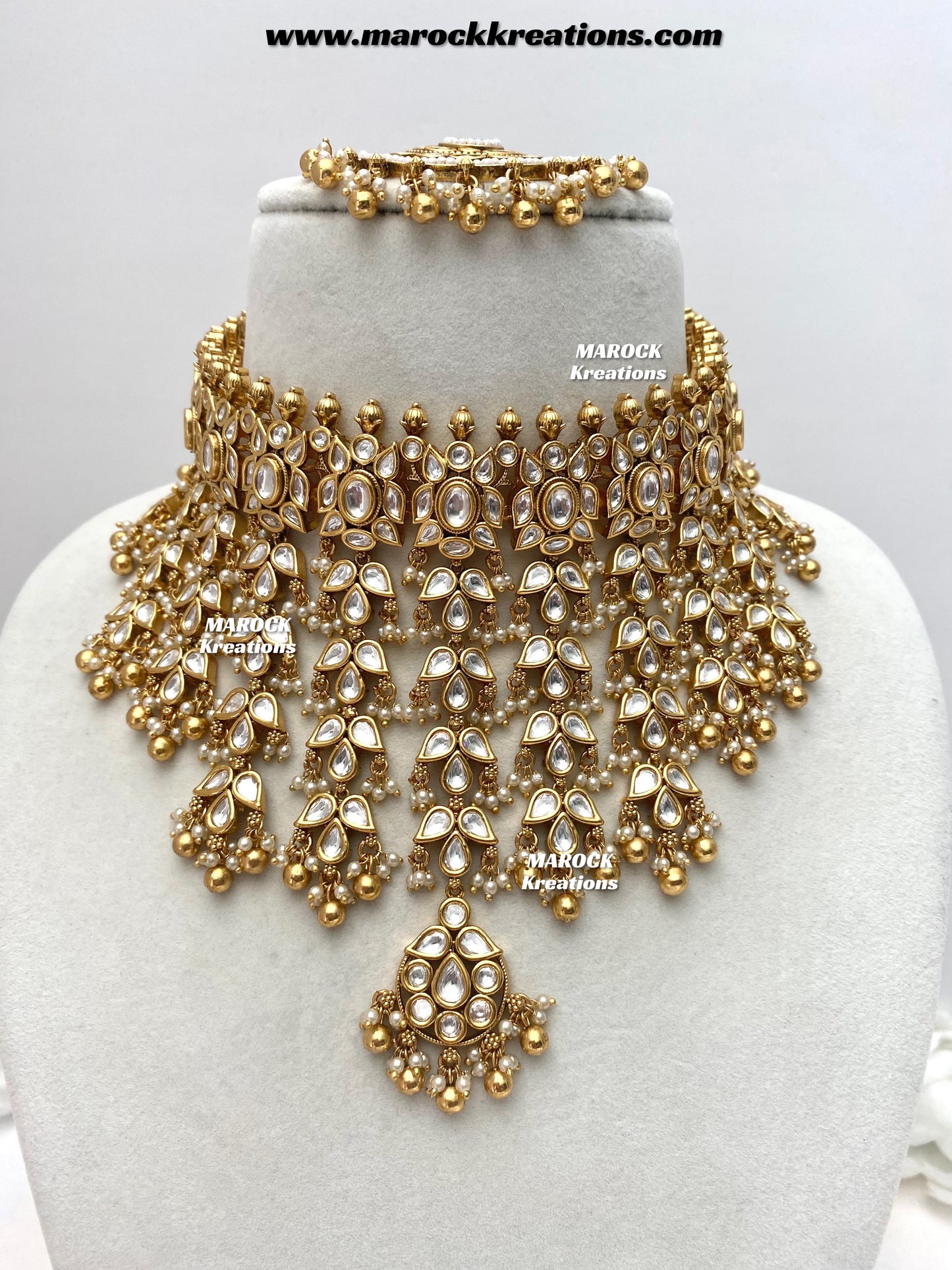 Bonita Premium Quality Gold Plated Bridal set