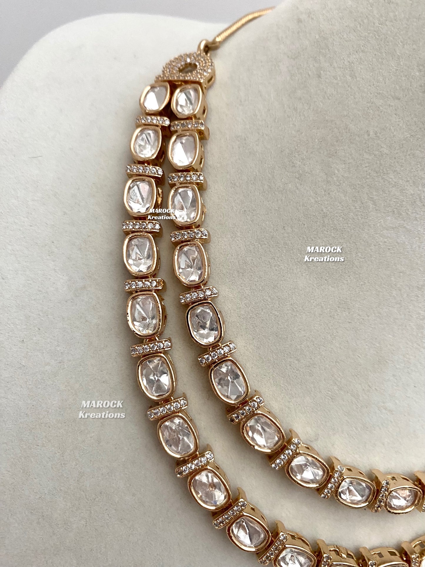 Shail Tyani inspired Premium Quality Kundan Necklace set