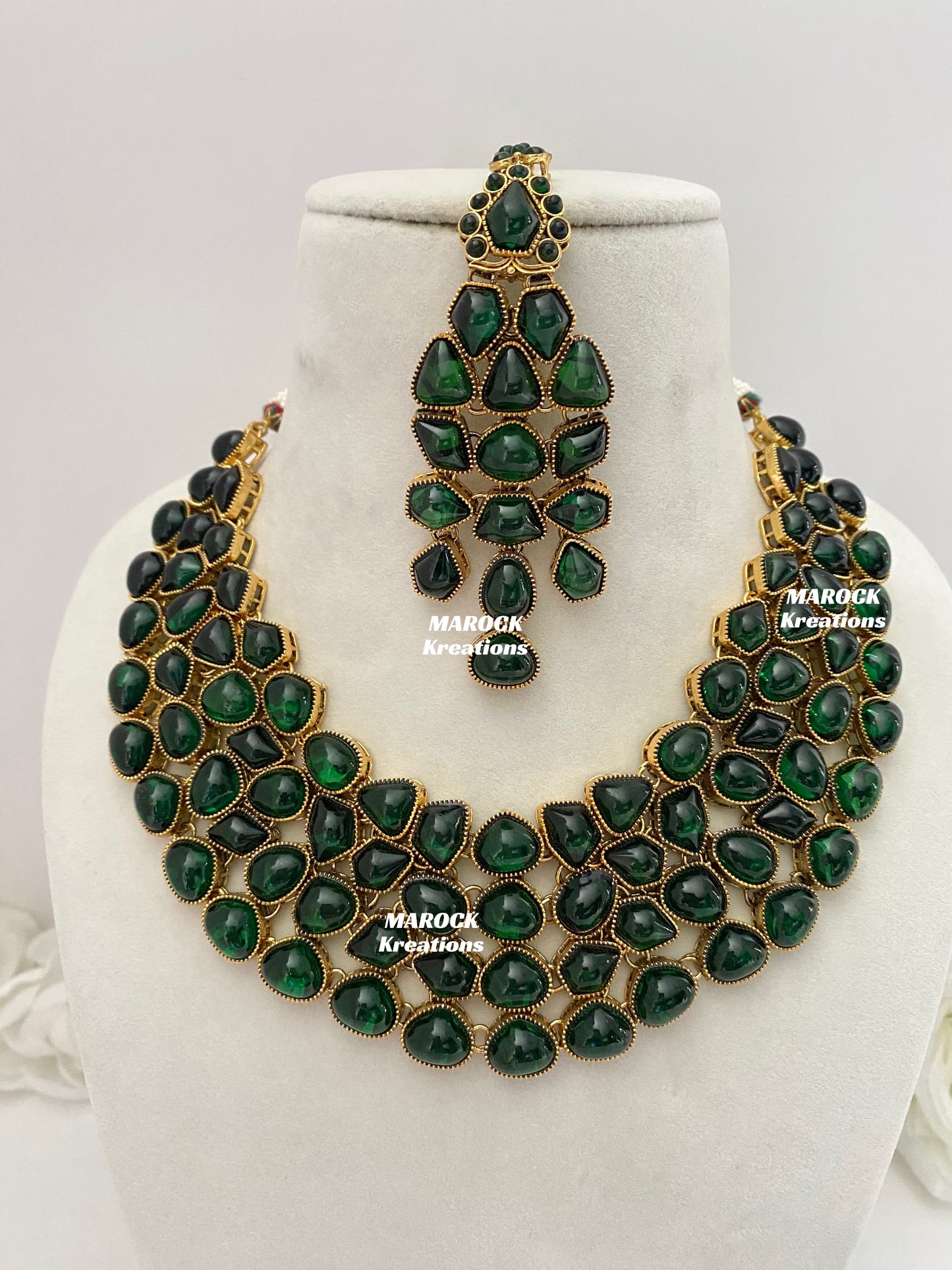 Julia Sabyasachi inspired Premium Quality Kundan Statement Necklace set