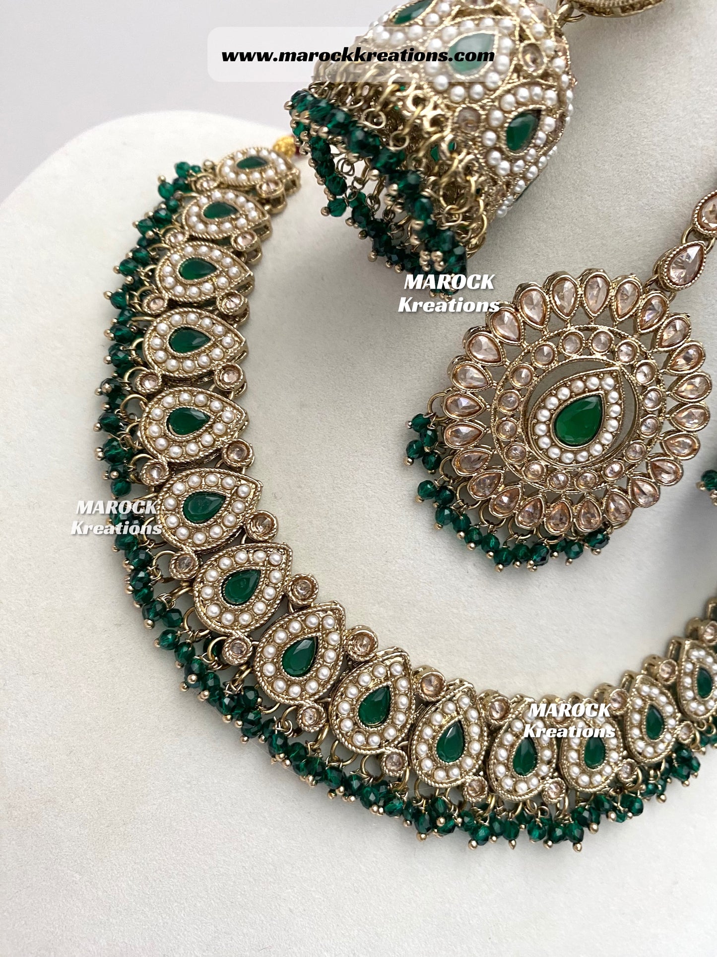 Tina Antique Polki Necklace set