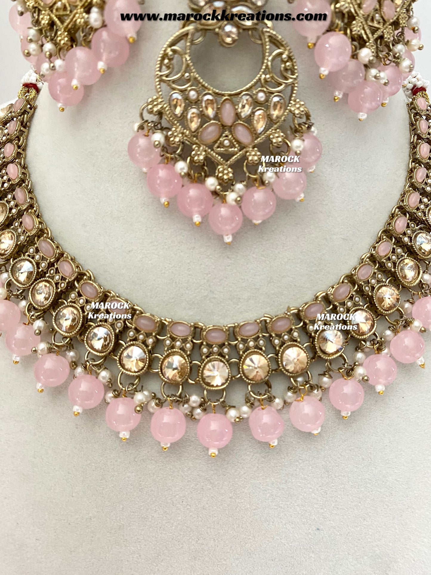 Shefa Polki Necklace set