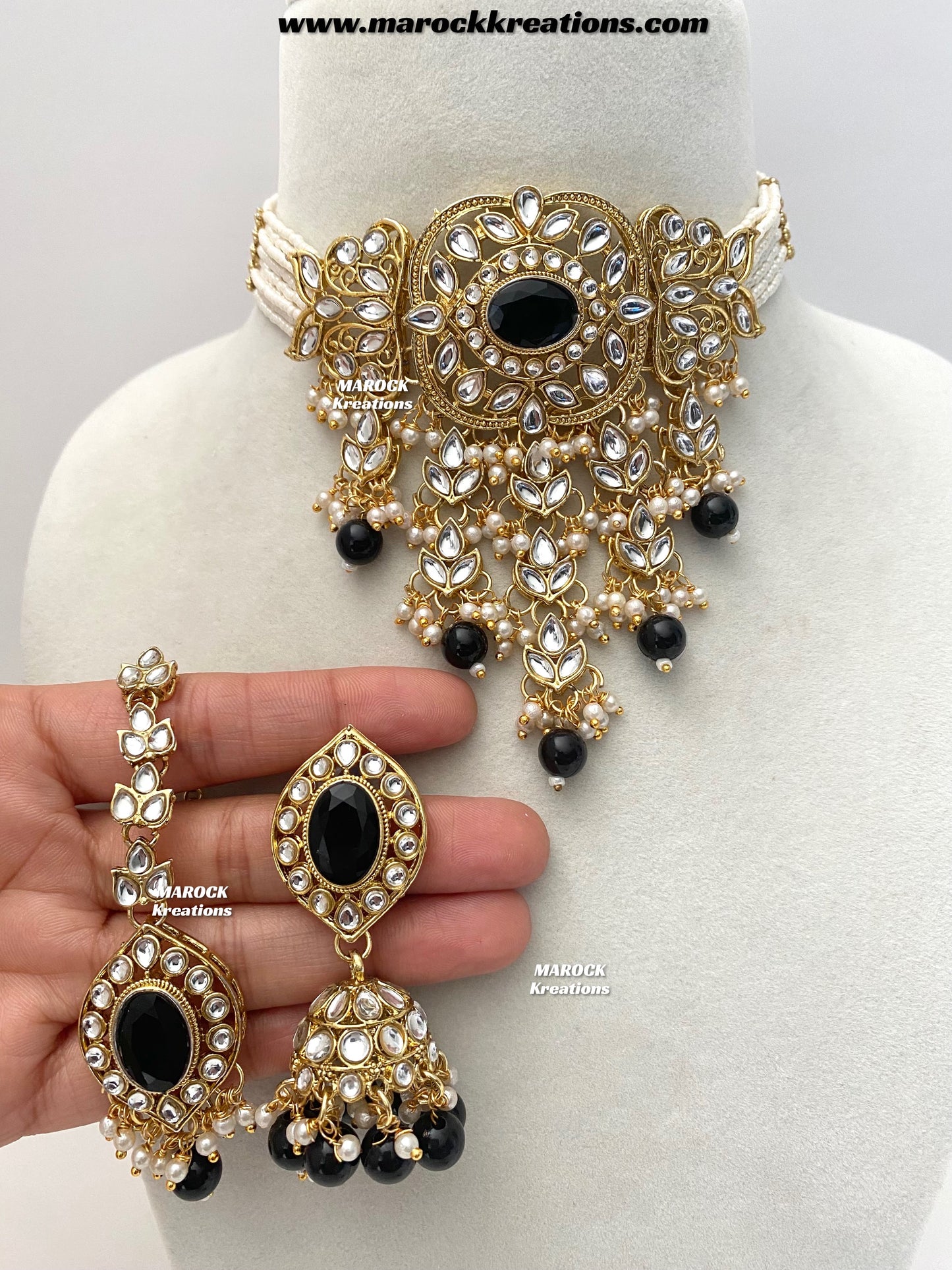 Yasreen Kundan Choker set