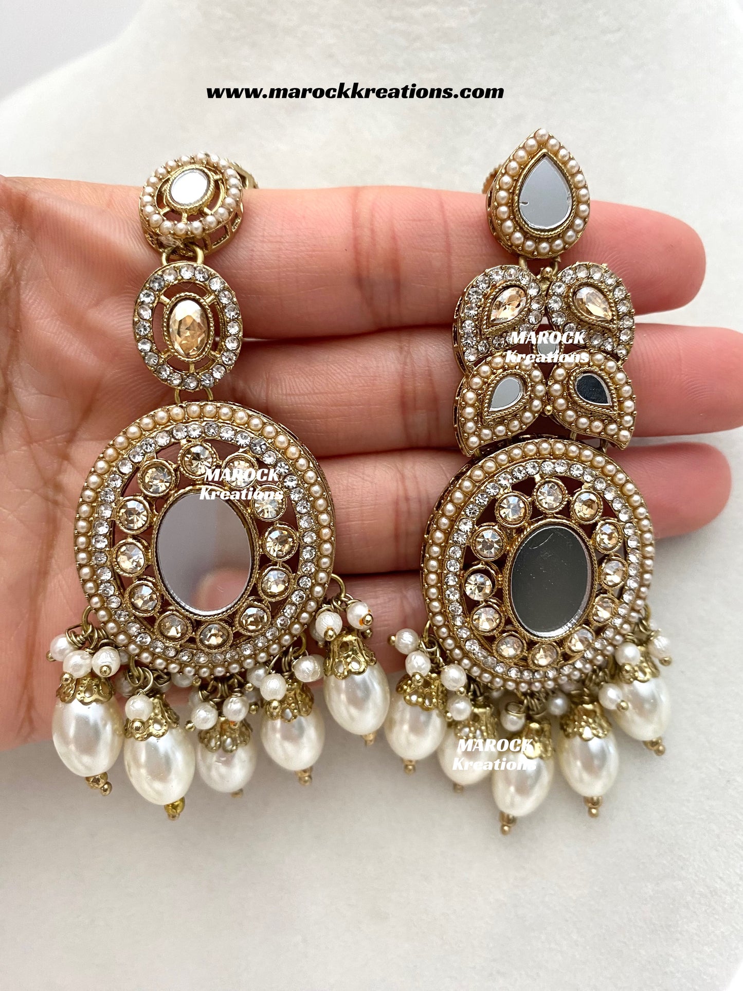 Resmin Premium Quality Mirror Choker set