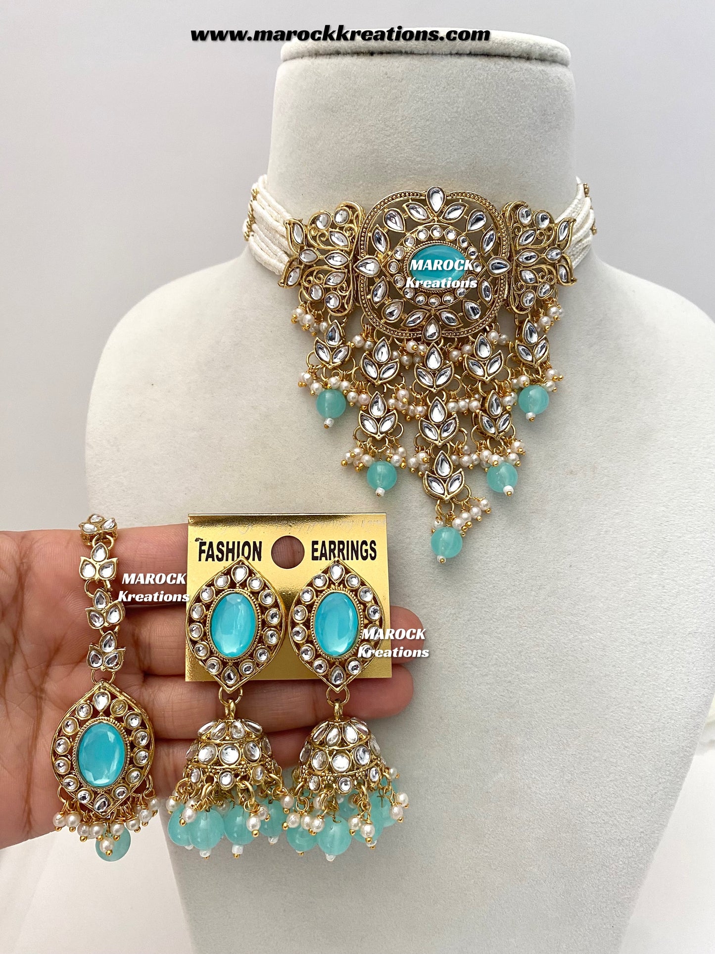 Krupa Kundan Choker set