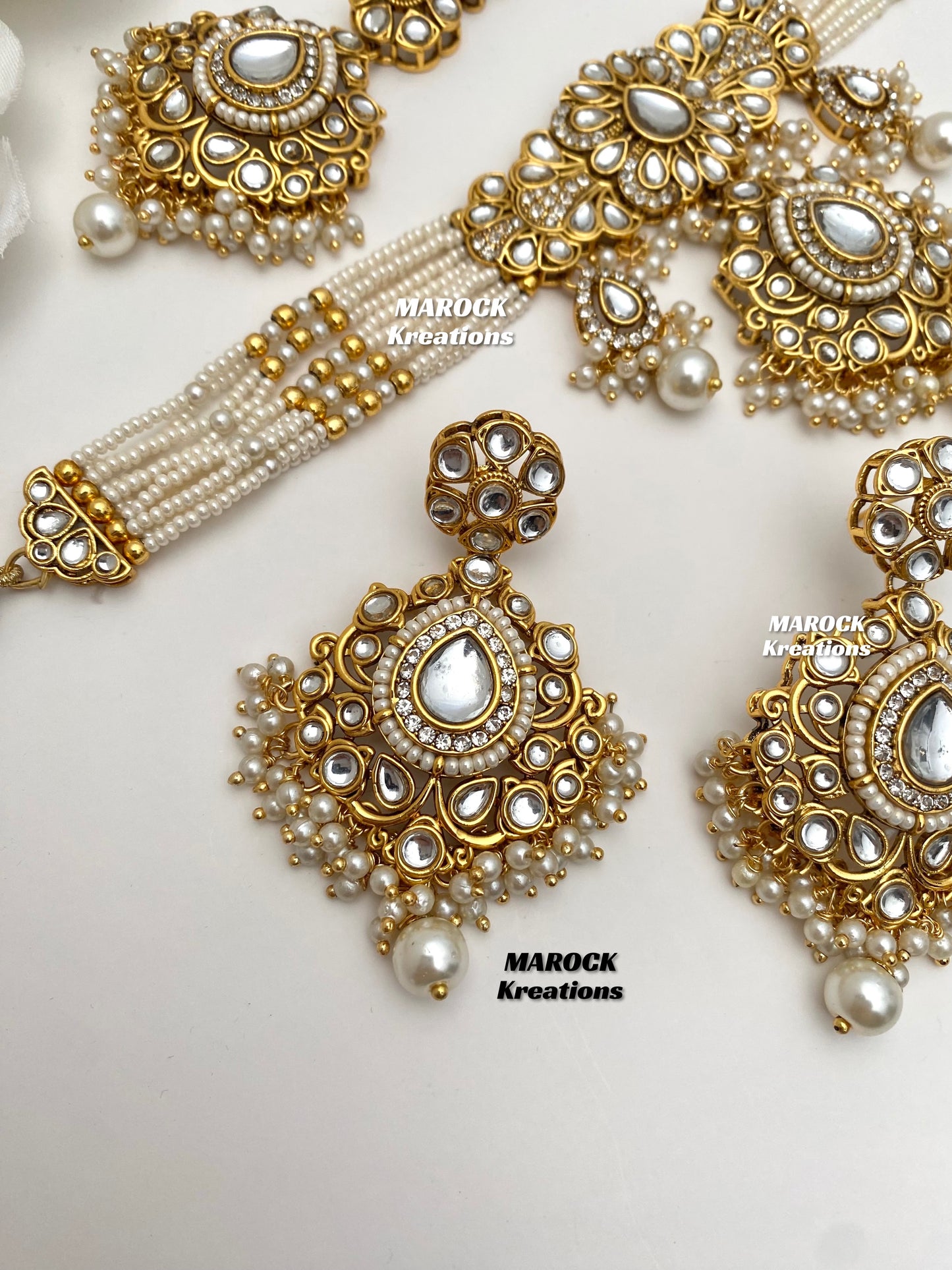 Mahima Premium Quality Kundan Choker set