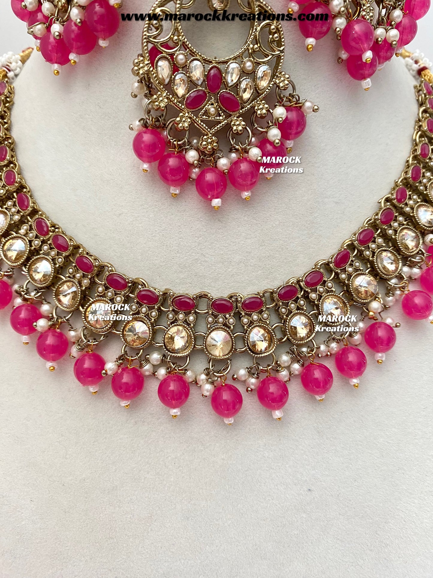 Shefa Polki Necklace set