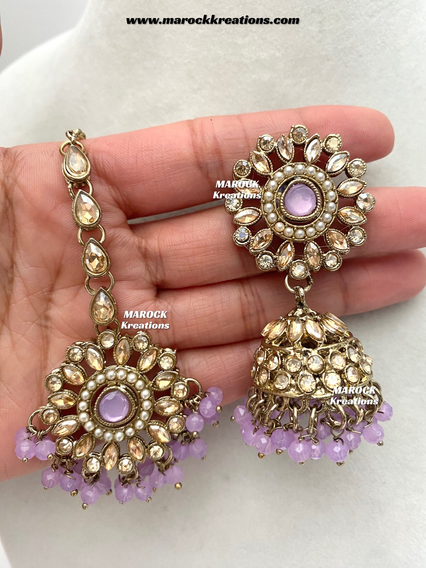 Sameera Polki Necklace set