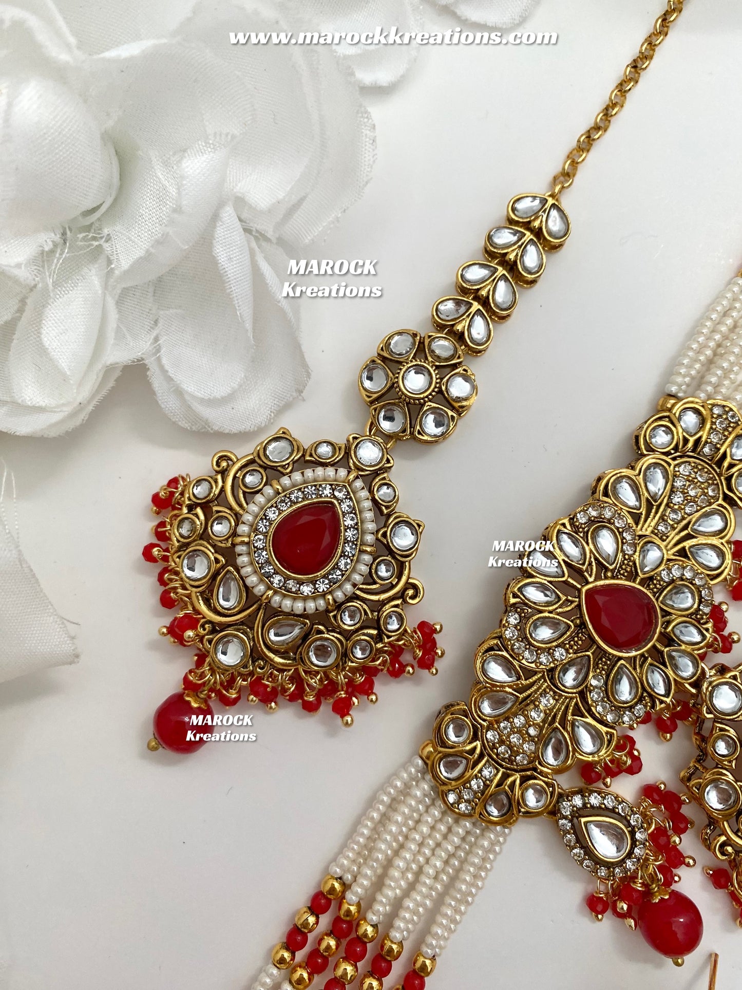 Mahima Premium Quality Kundan Choker set