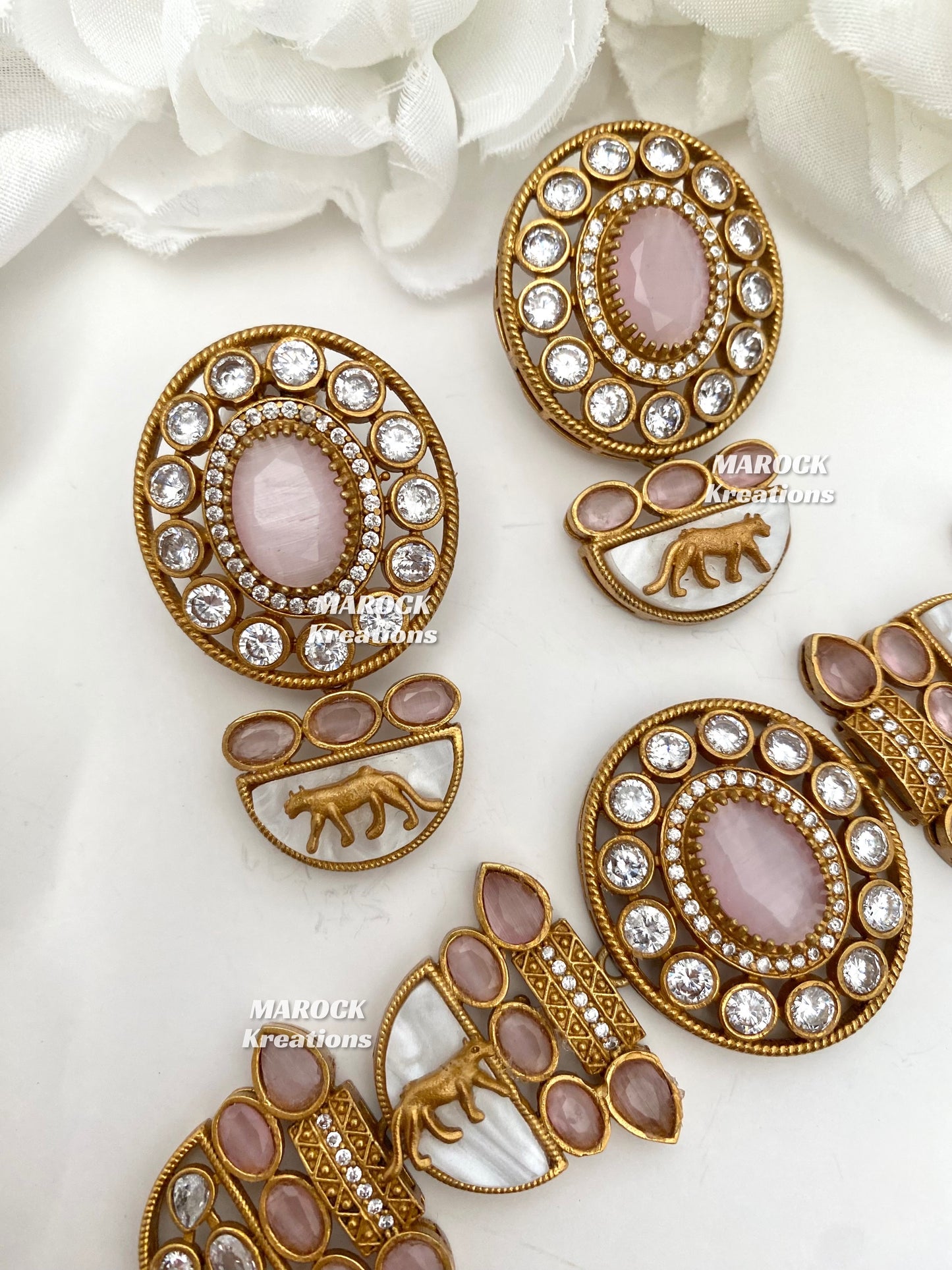 Marina Sabyasachi inspired Kundan Statement choker set