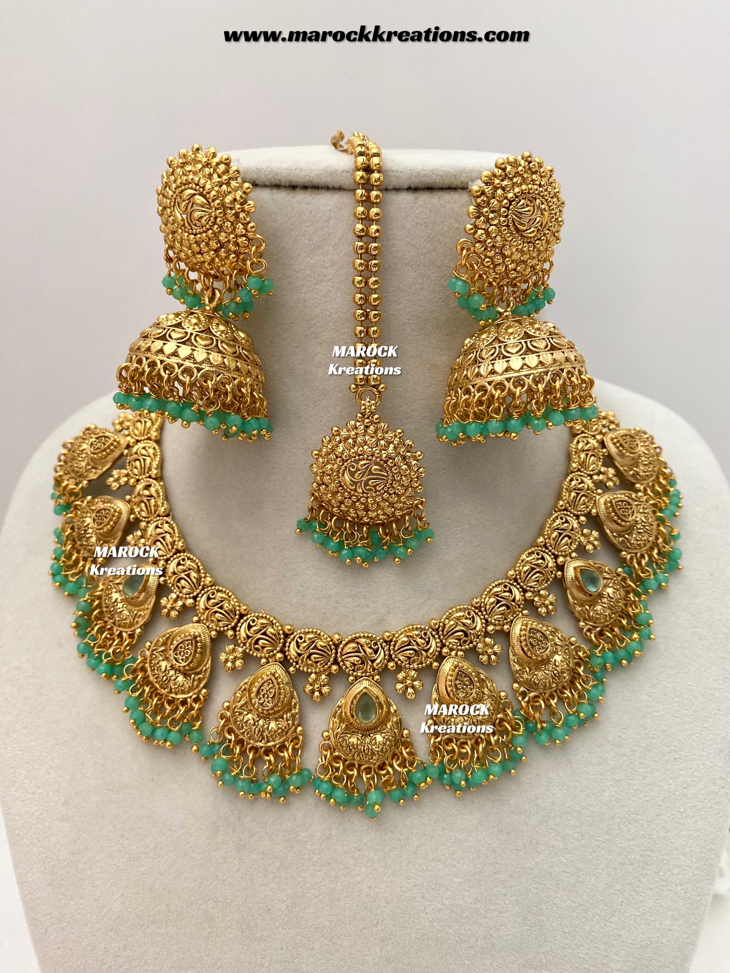 Lipika Premium Quality Gold Plated necklace set