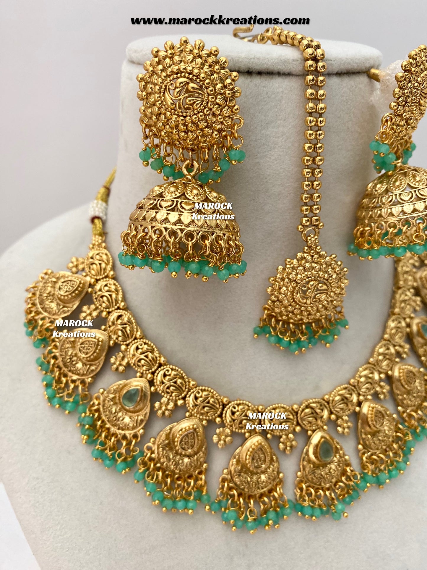 Lipika Premium Quality Gold Plated necklace set
