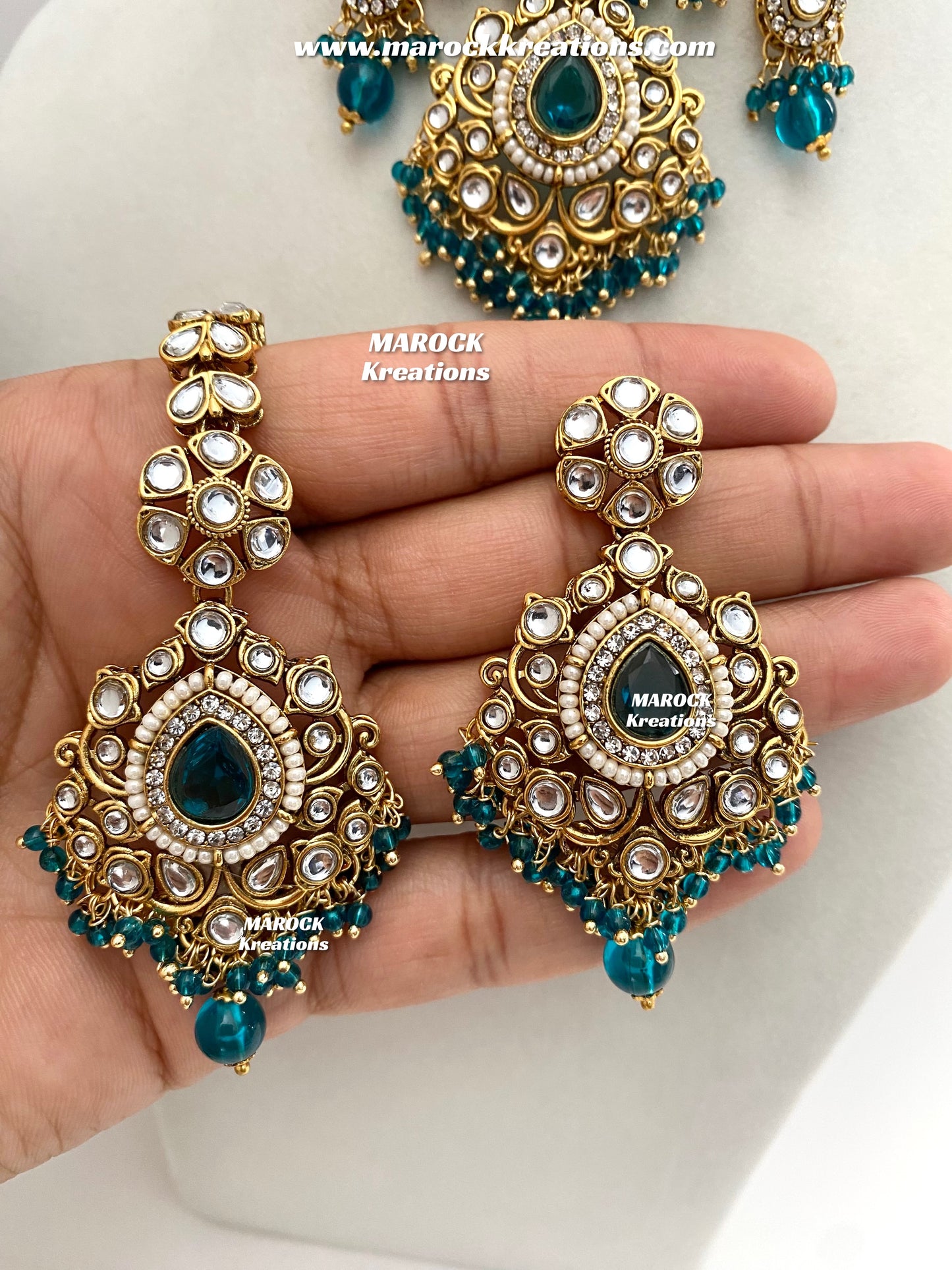 Mahima Premium Quality Kundan Choker set