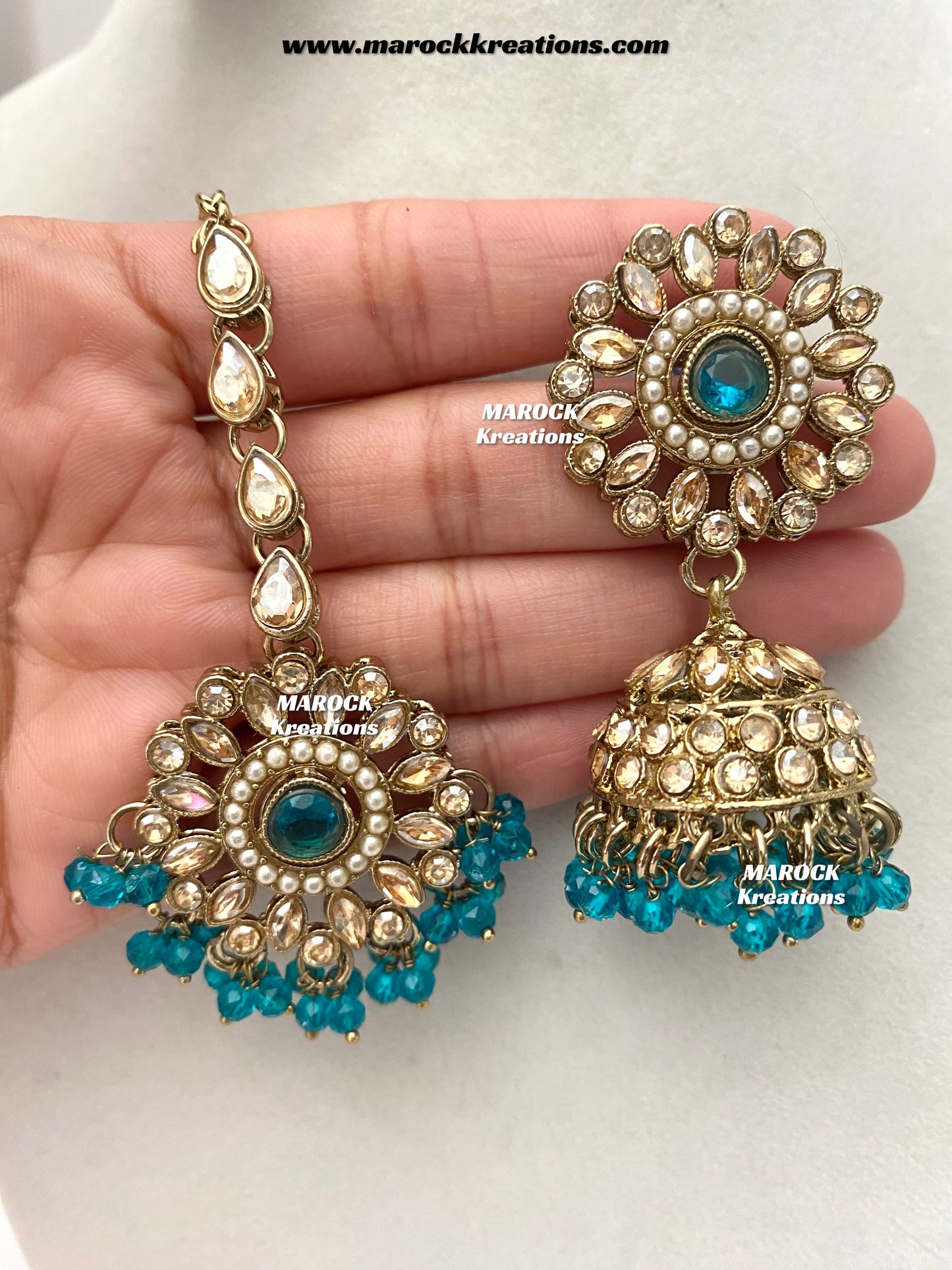 Sameera Polki Necklace set