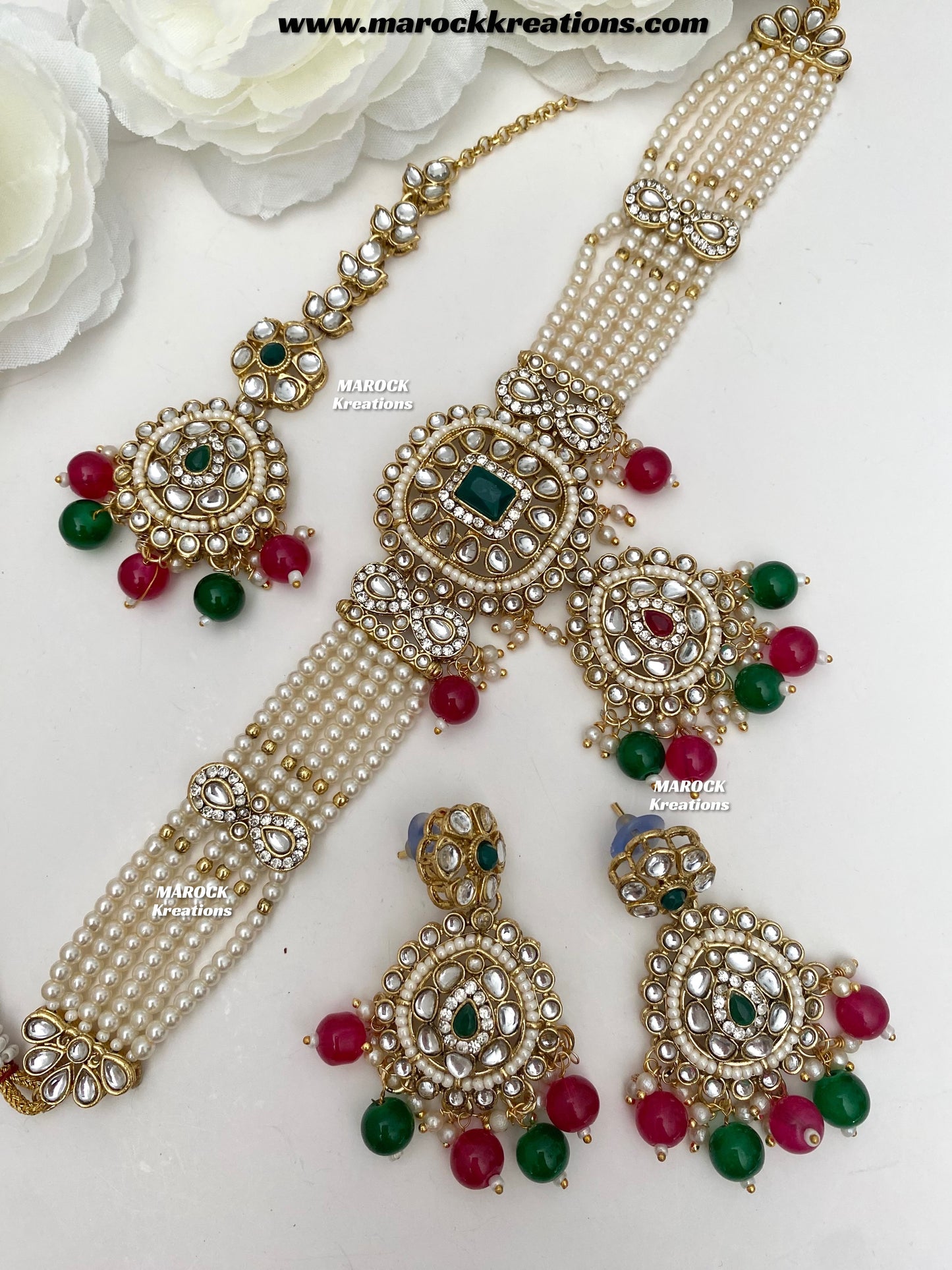 Moony Kundan Choker set