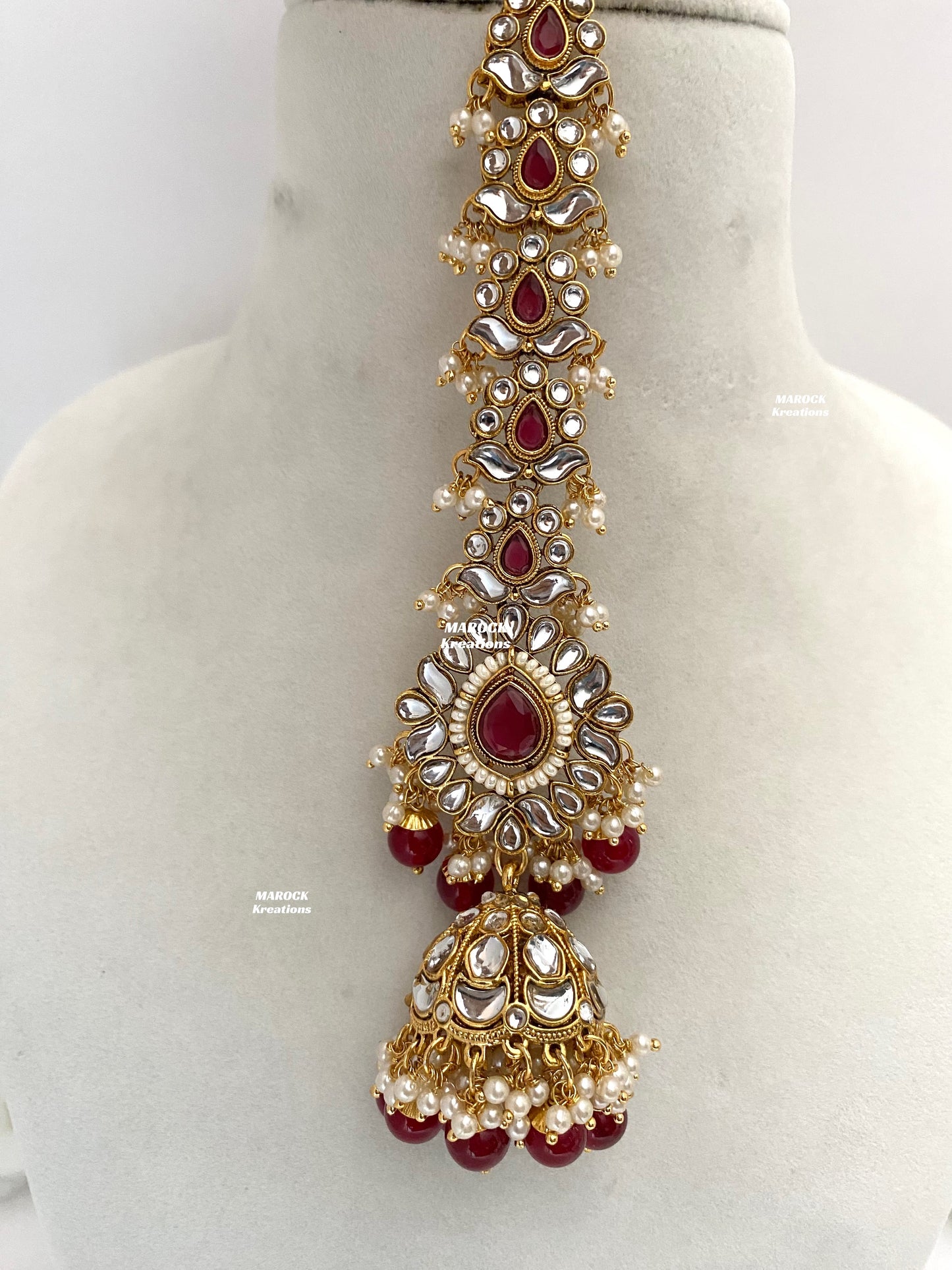Bhavika Premium Quality Kundan choker/Necklace set