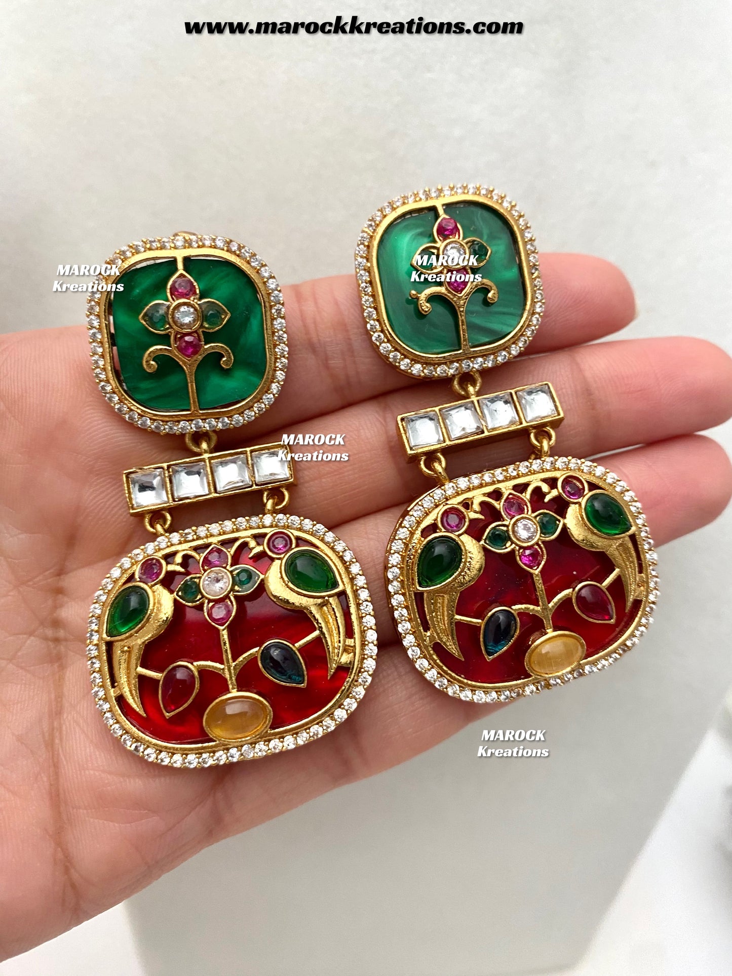 Swati Premium Quality sabyasachi inspired Statement kundan choker set