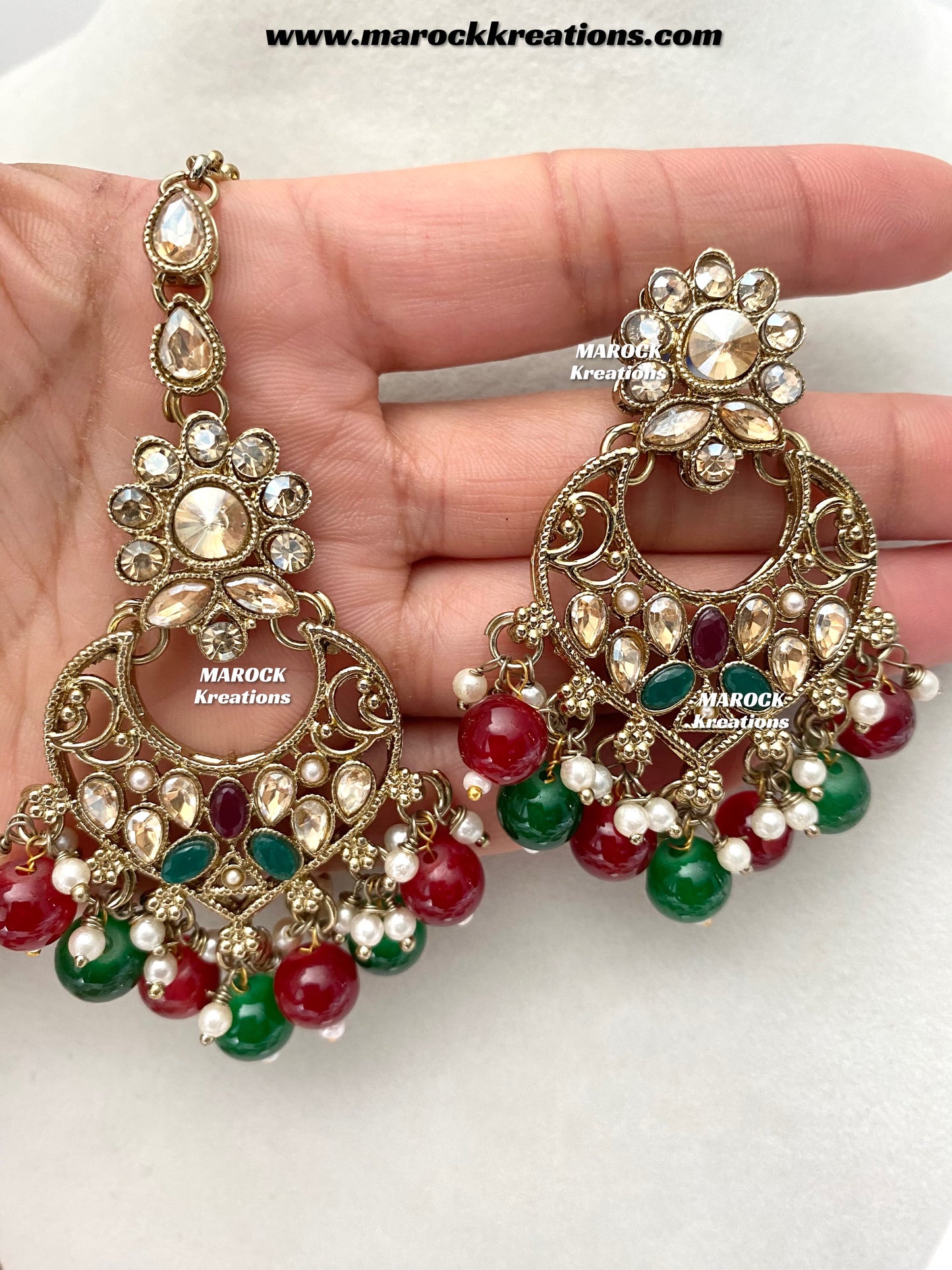 Shefa Polki Necklace set