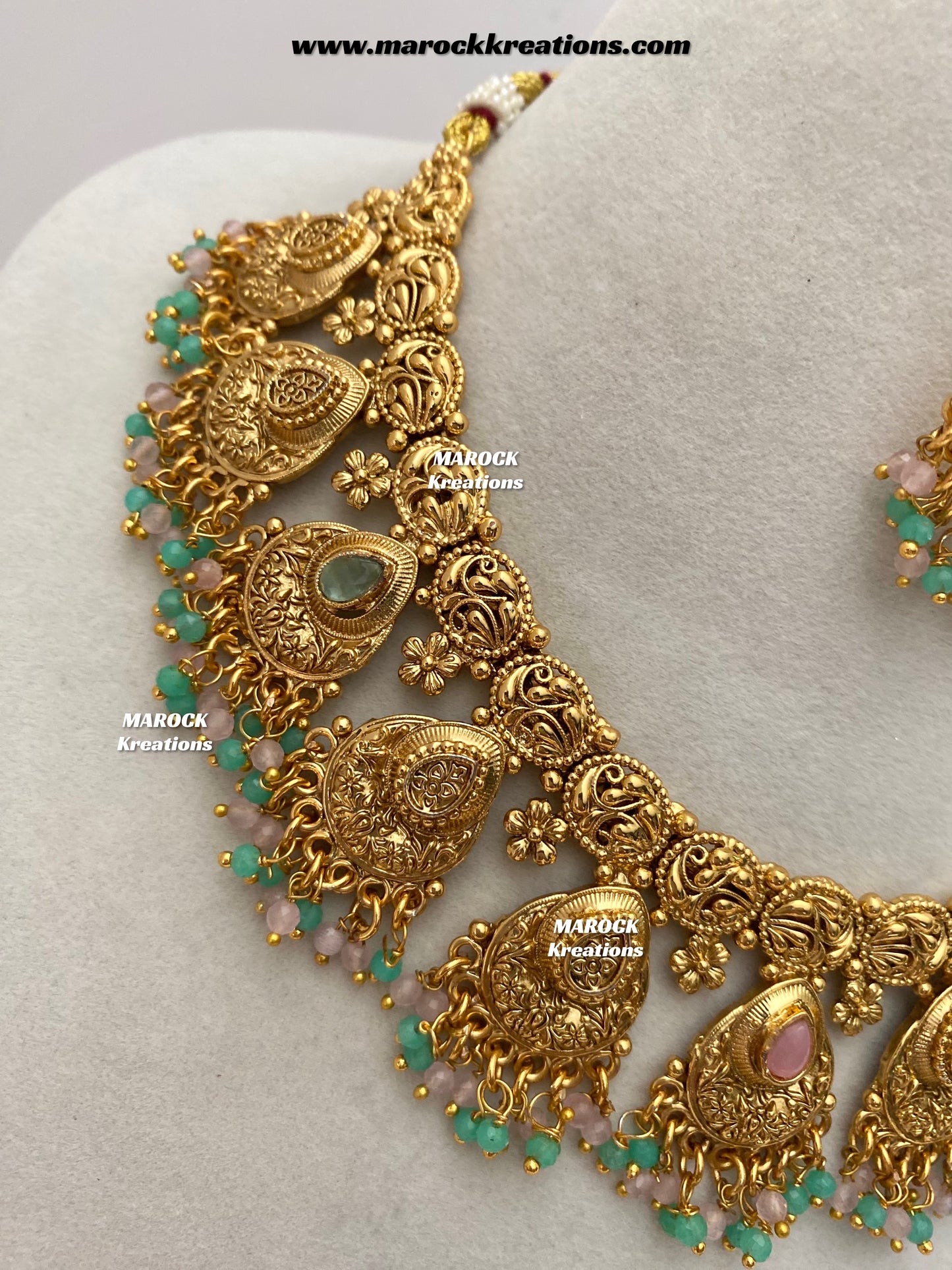 Lipika Premium Quality Gold Plated necklace set