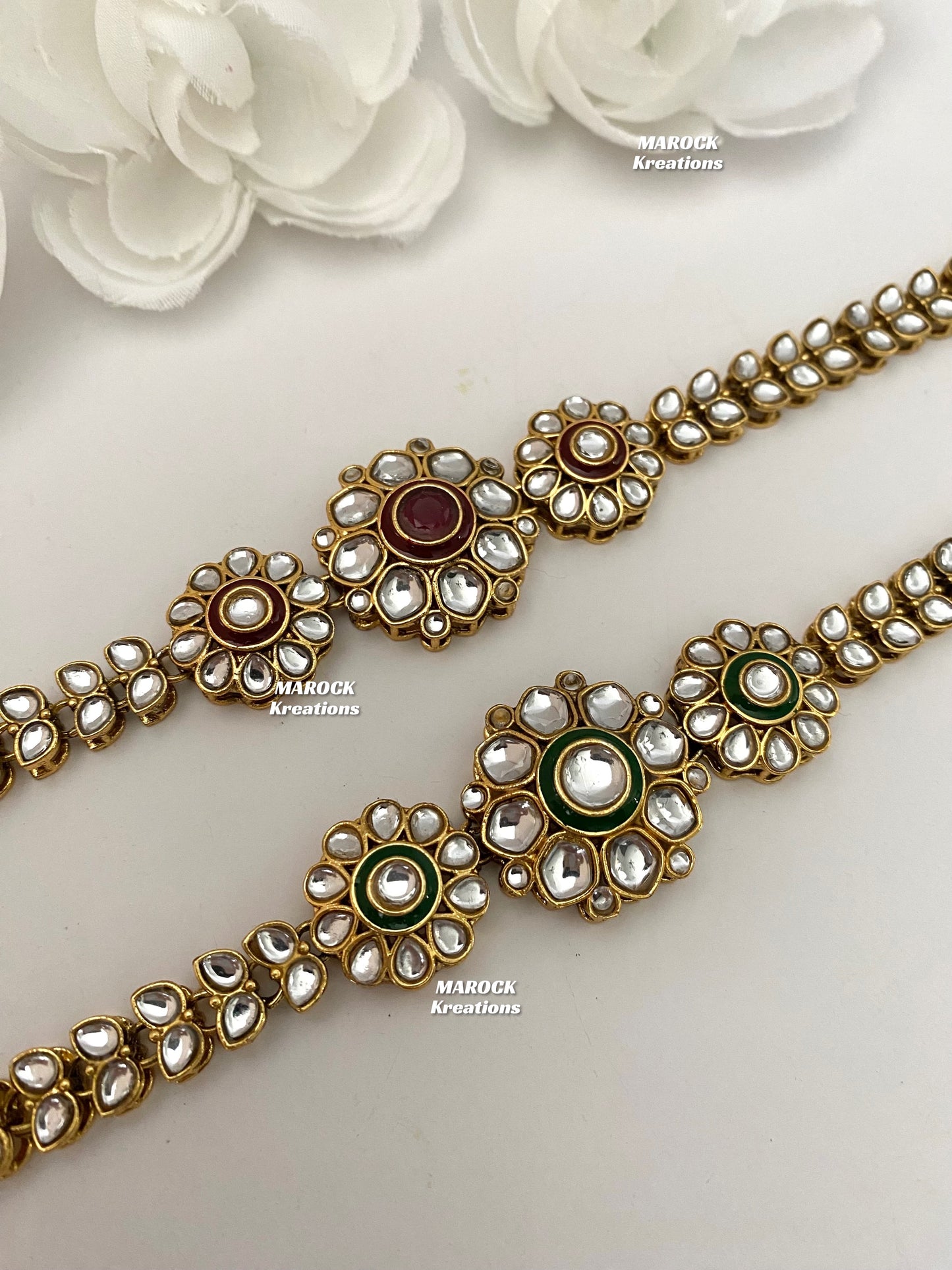 Premium Quality Kundan sheesh phool/head band/head piece