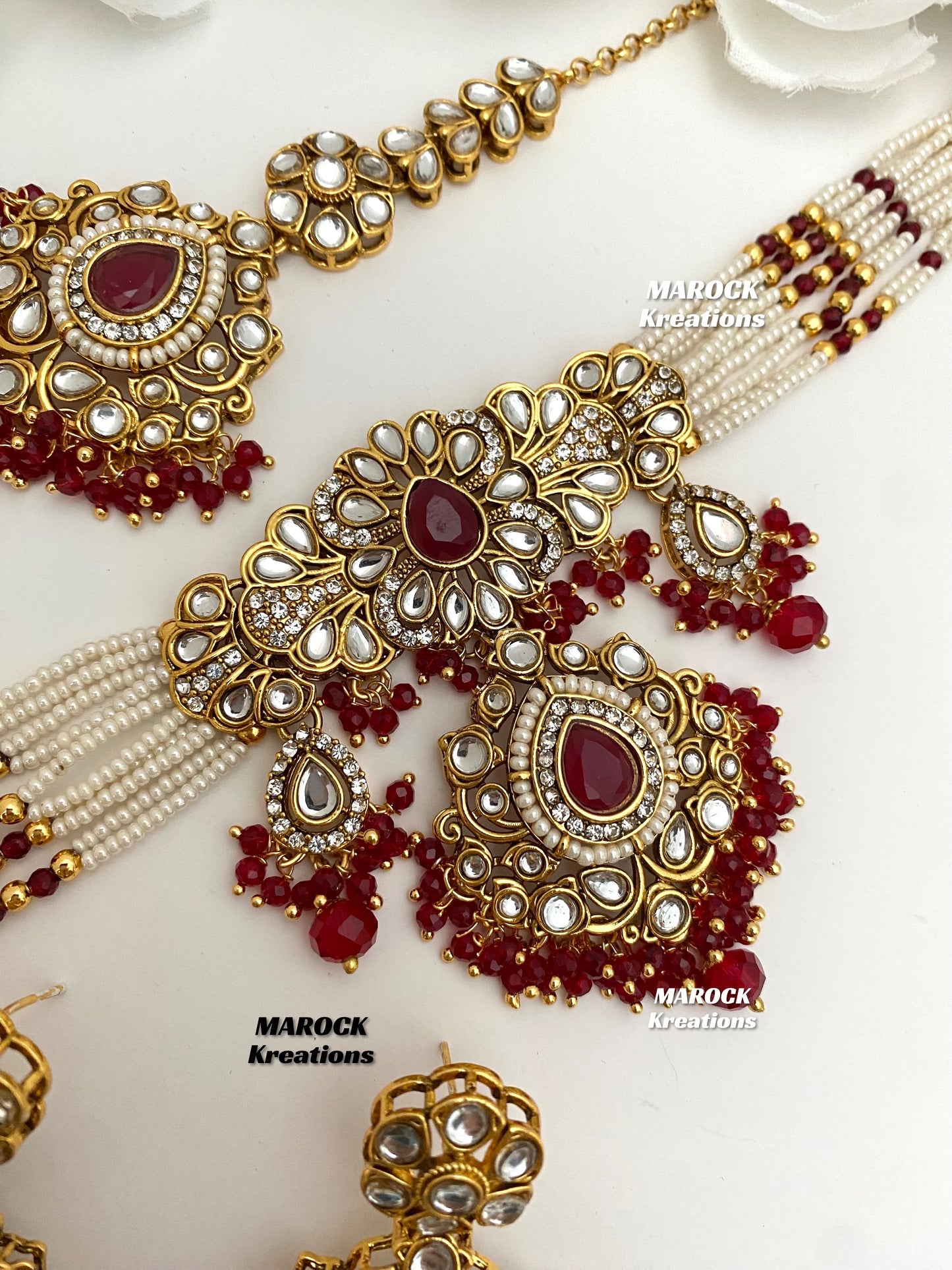 Mahima Premium Quality Kundan Choker set