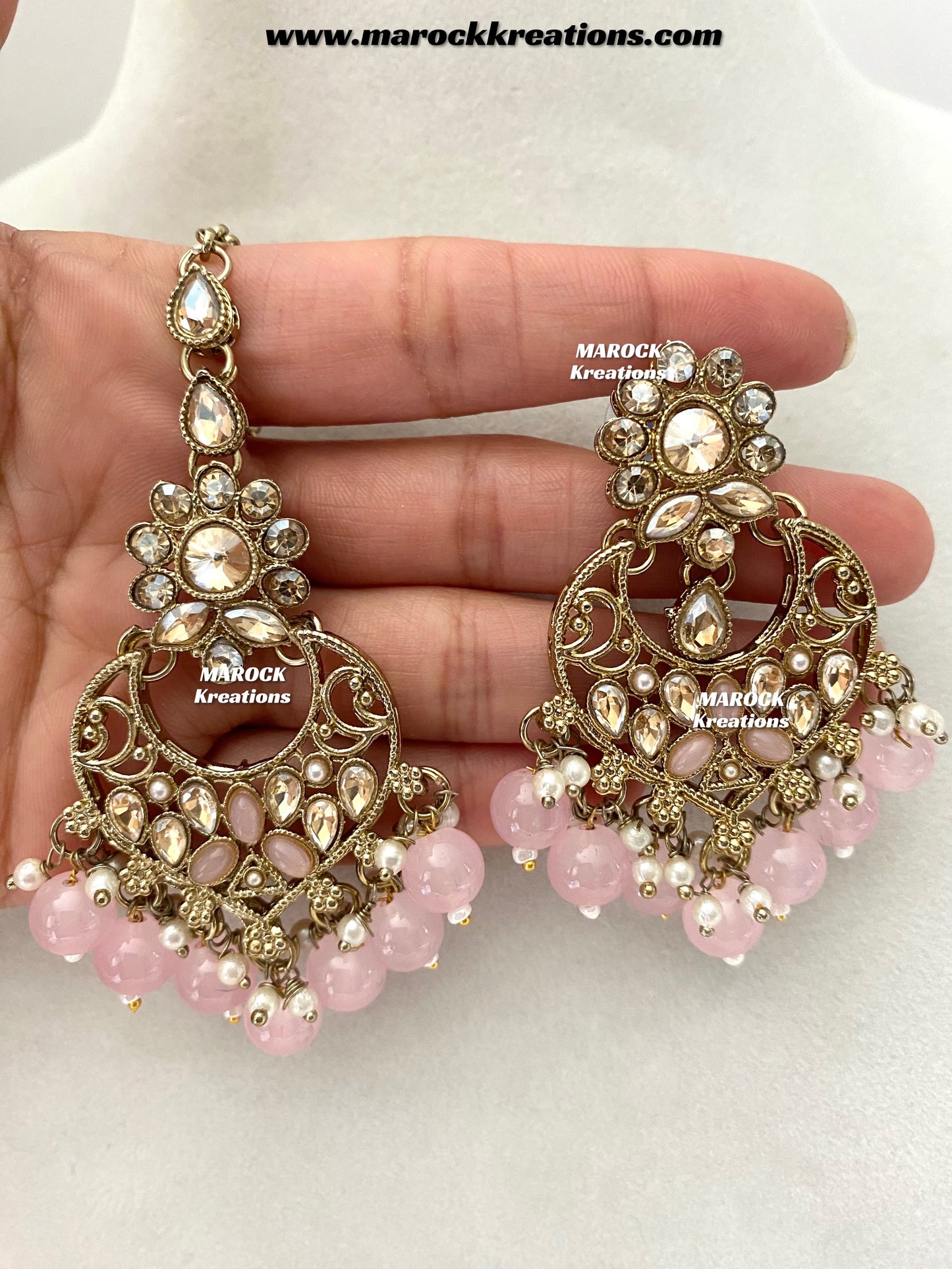 Shefa Polki Necklace set