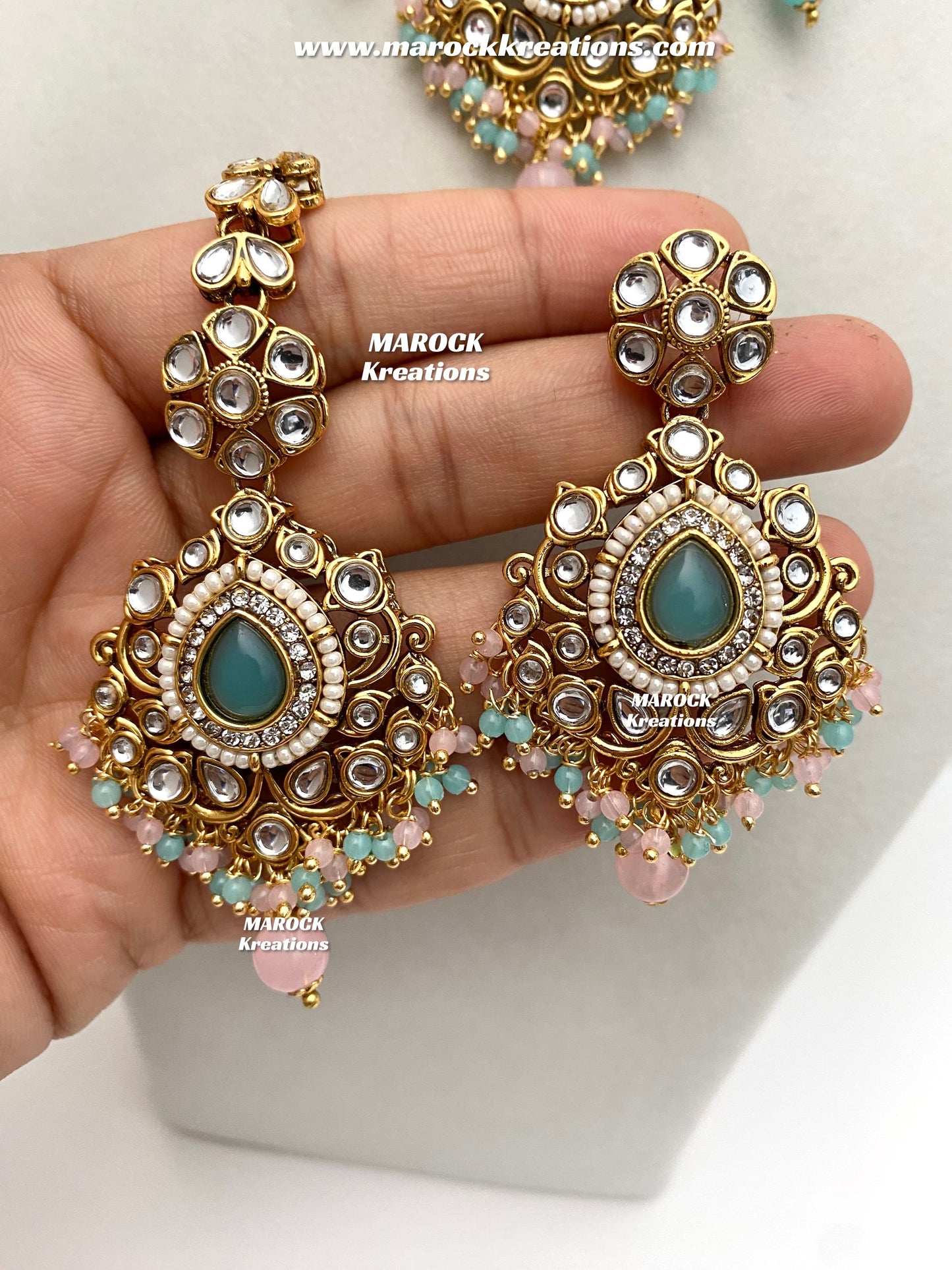 Mahima Premium Quality Kundan Choker set