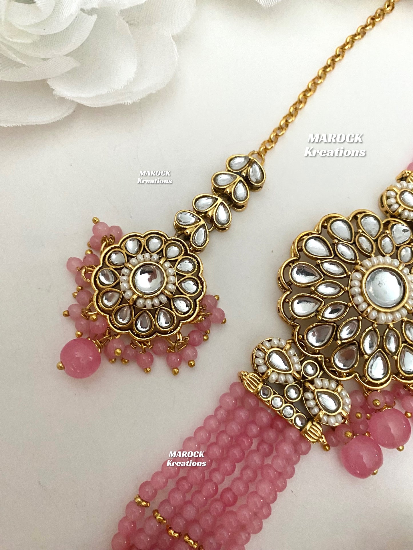Ginni Premium Quality Kundan choker set