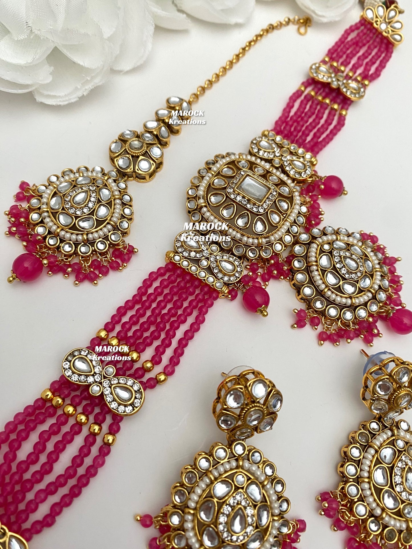 Simona Premium Quality Kundan Choker set