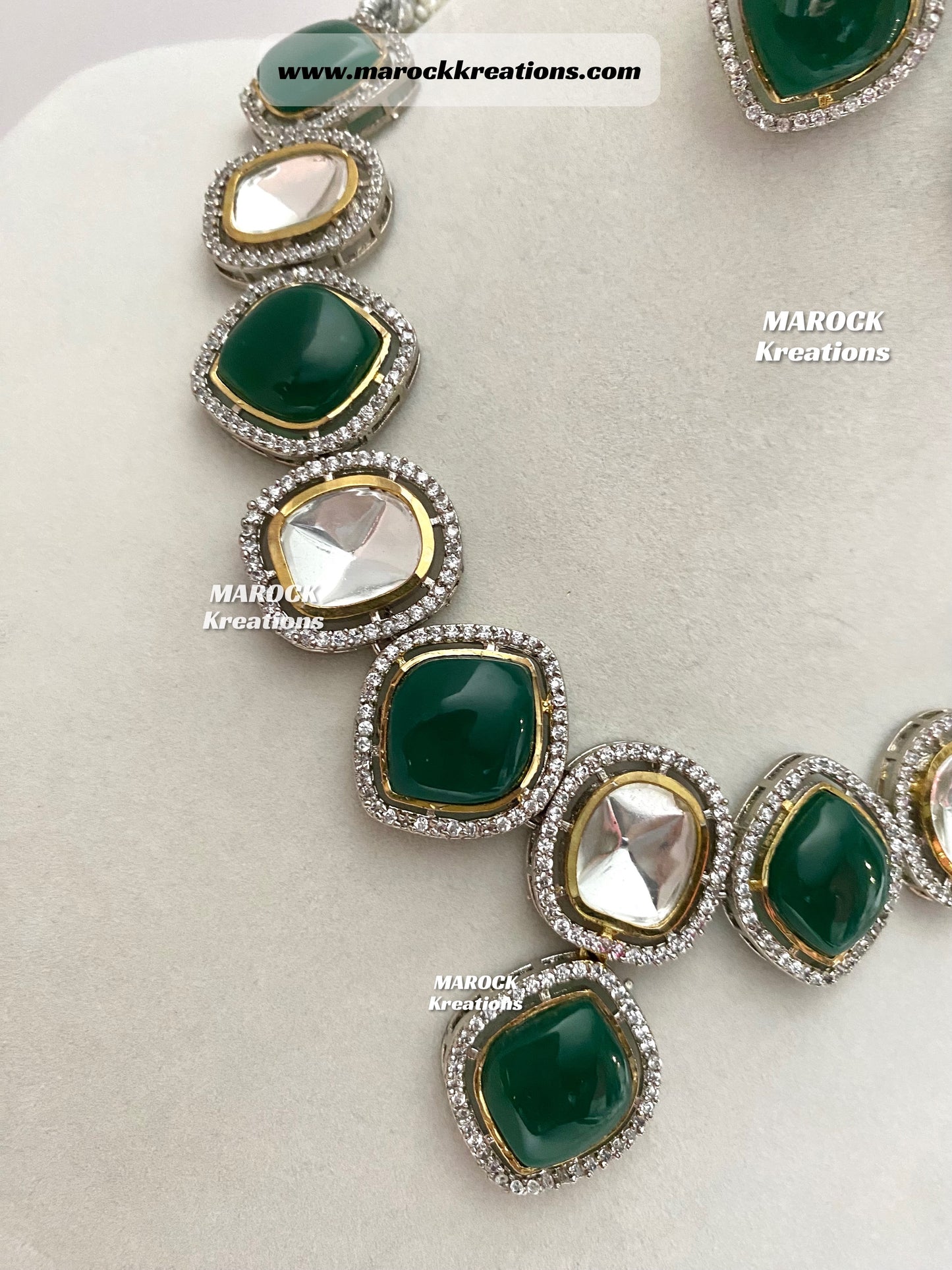 Premium Quality uncut Kundan Necklace set