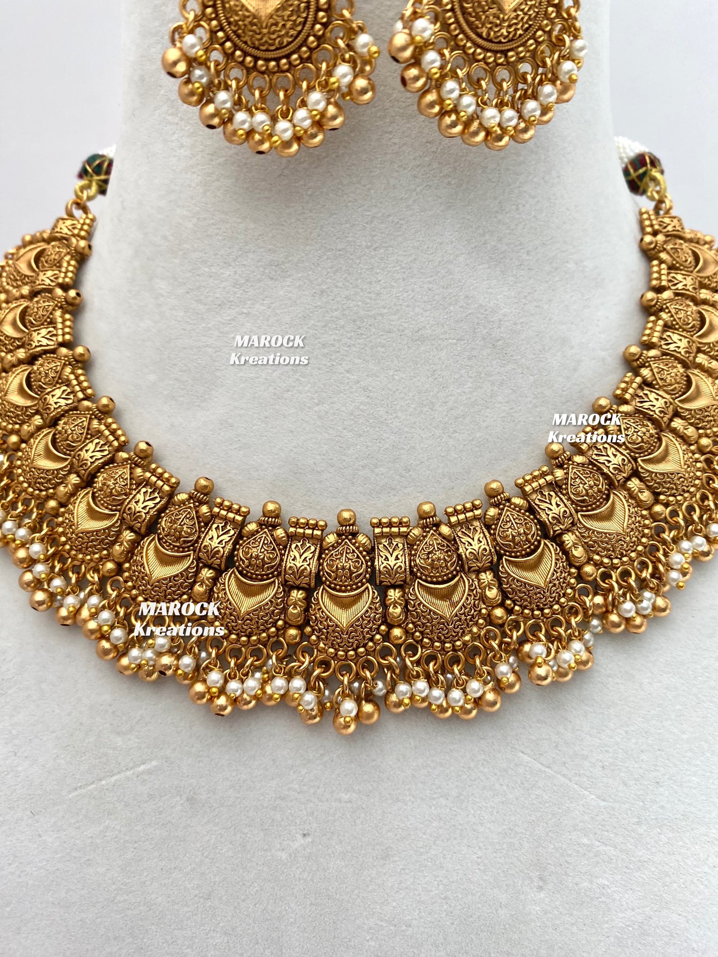 Muskan Premium Quality Gold plated exclusive Necklace set