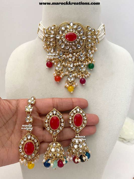 Yasreen Kundan Choker set