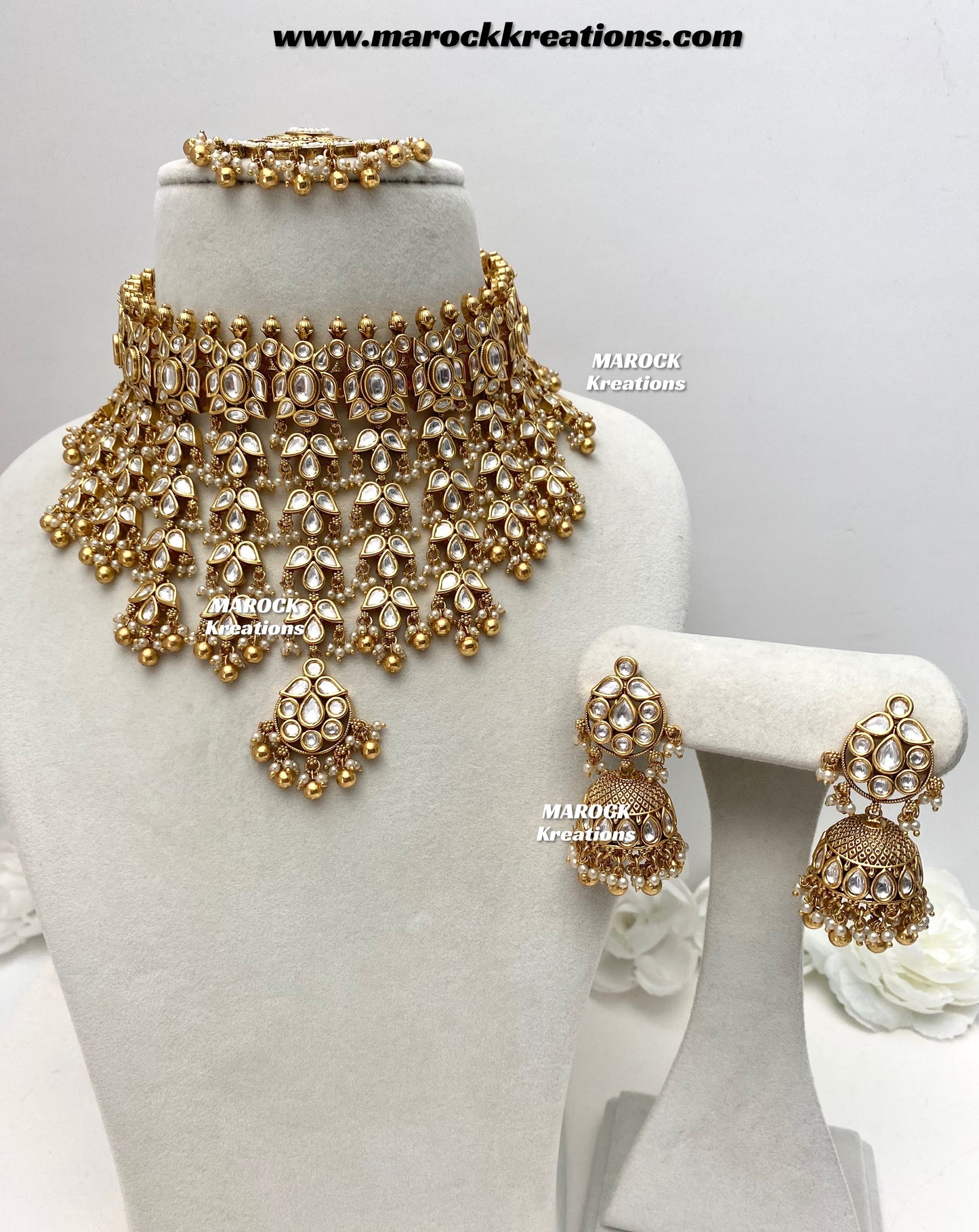 Bonita Premium Quality Gold Plated Bridal set