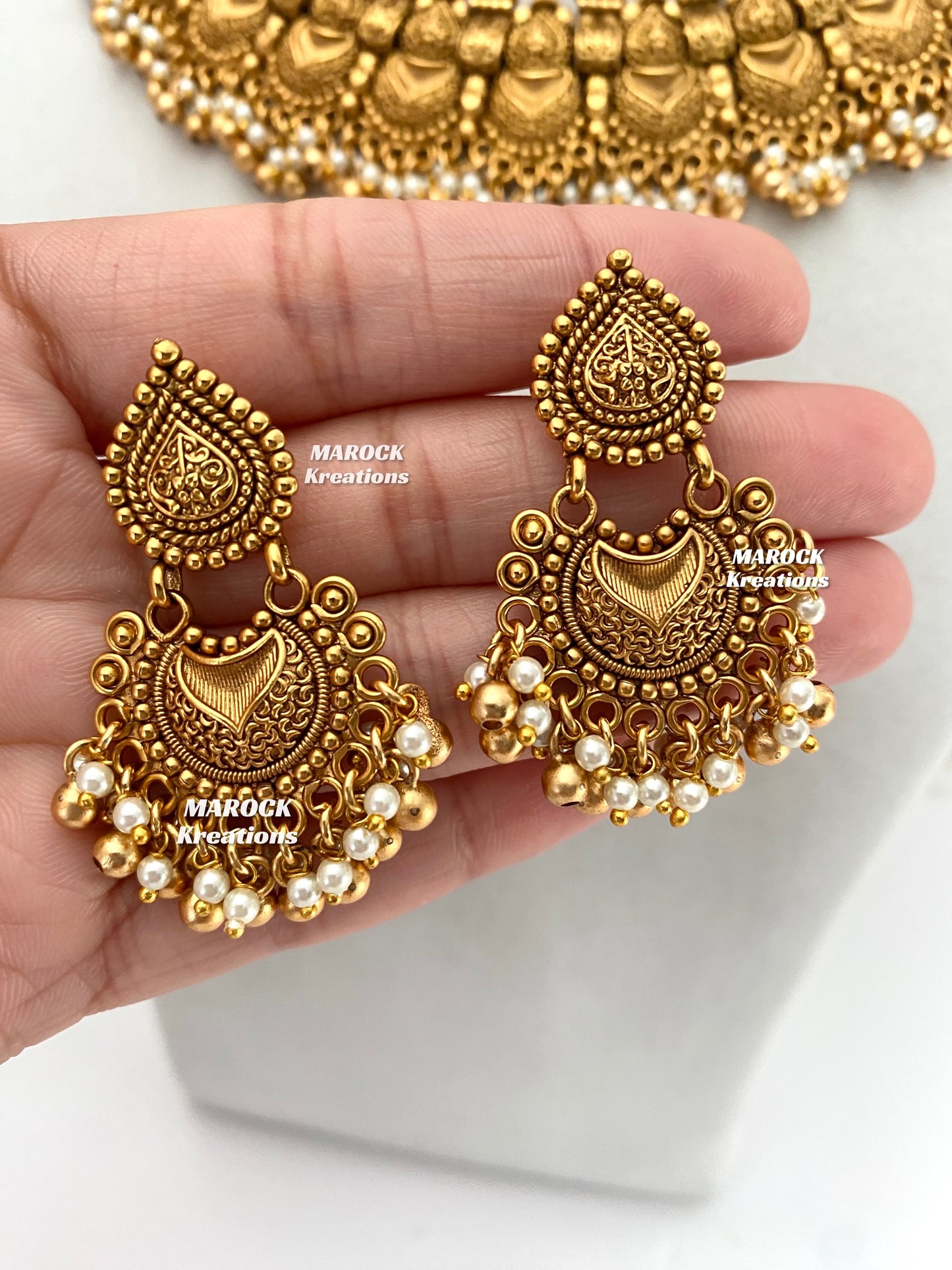 Muskan Premium Quality Gold plated exclusive Necklace set